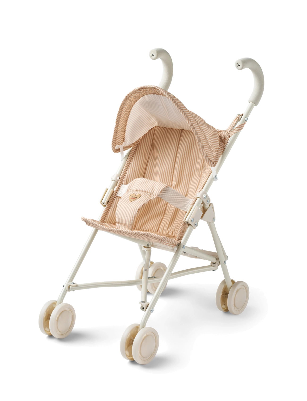 Liewood - Elsie Doll Stroller - dockvagnar - y/d stripe pale tuscany / creme de la creme - 1