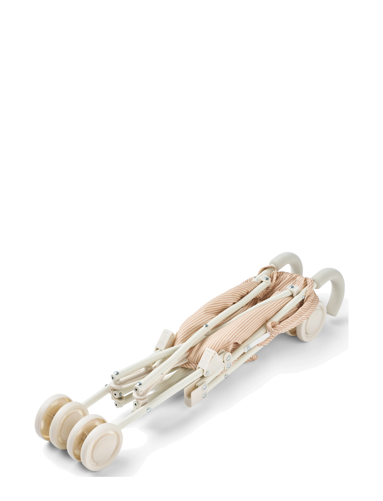 Liewood - Elsie Doll Stroller - dockvagnar - y/d stripe pale tuscany / creme de la creme - 2