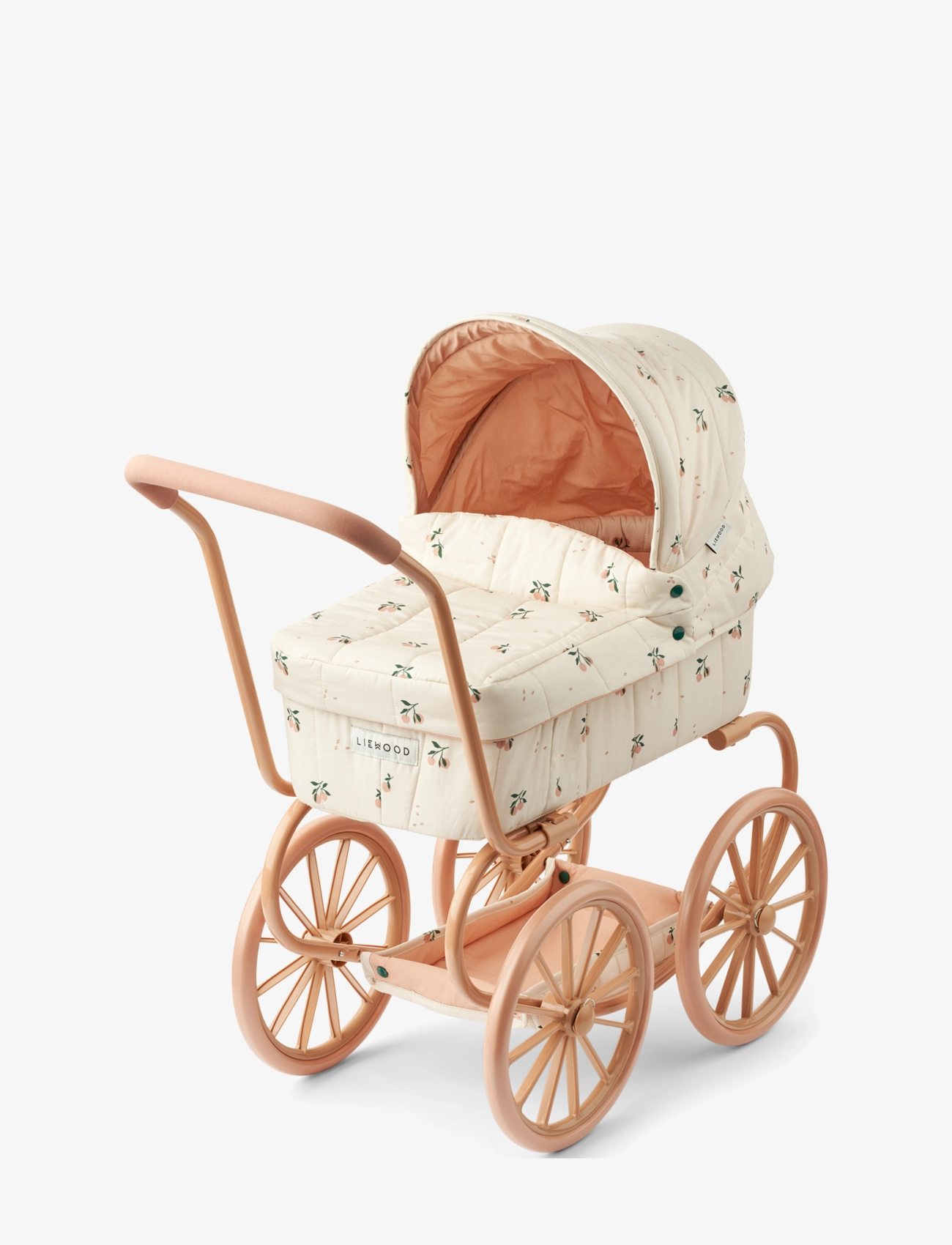 Liewood Adaline Doll Pram, One Size, Dolls & Accessories, Mehrfarbig/gemustert - Trolleys, Kinder
