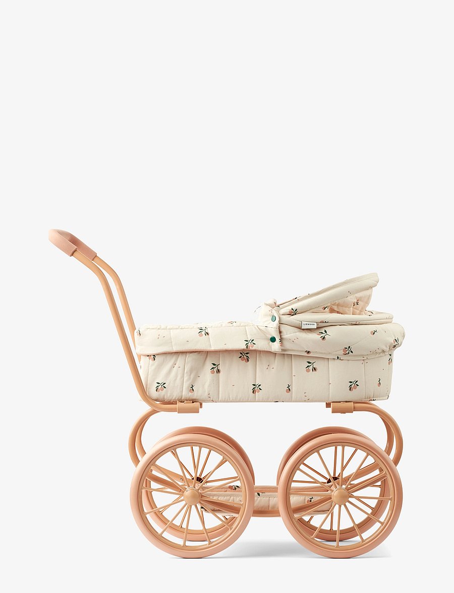 Liewood - Adaline Doll Pram - nukukärud - peach / sea shell - 1