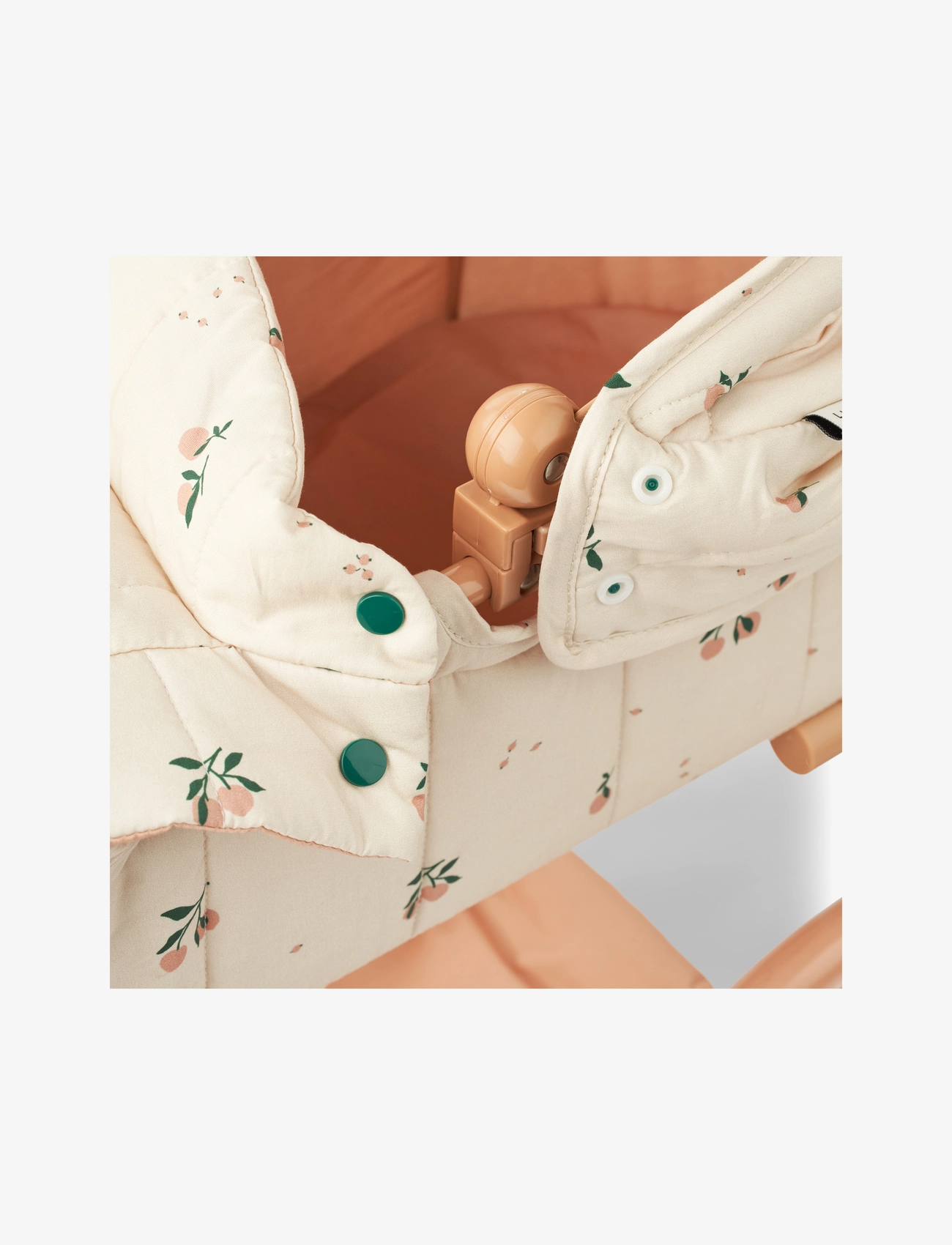 Liewood - Adaline Doll Pram - nukukärud - peach / sea shell - 2