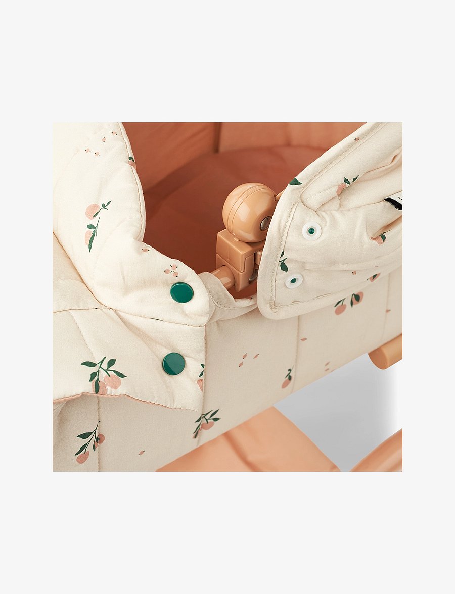 Liewood - Adaline Doll Pram - nukukärud - peach / sea shell - 2