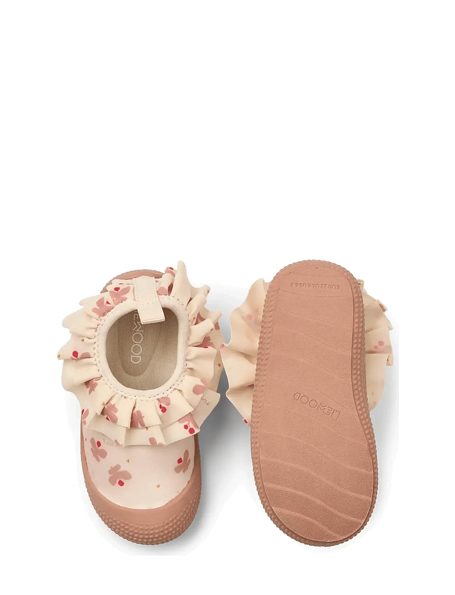 Liewood - Sanjia Flounce Sea Shoe - ujumisjalatsid - mini butterfly / apple blossom - 1