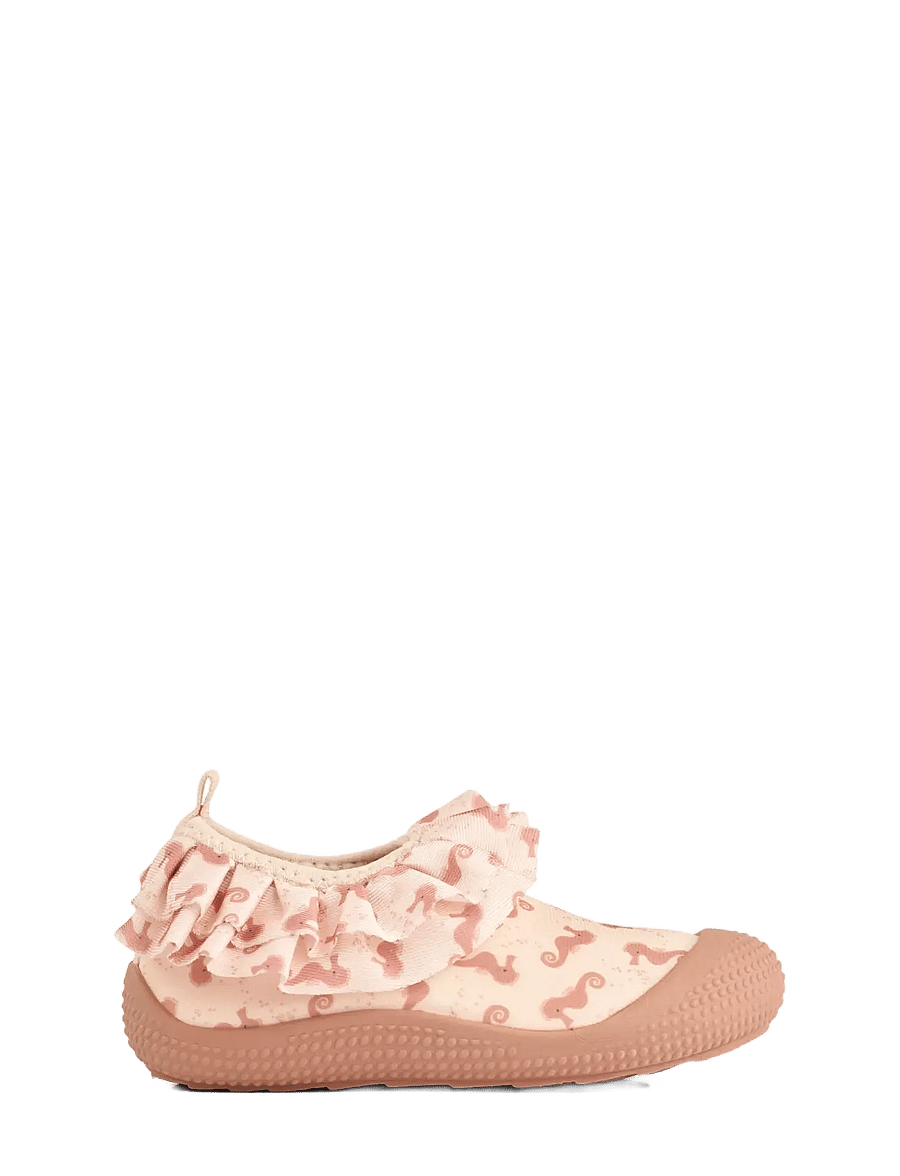 Liewood - Sanjia Flounce Sea Shoe - ujumisjalatsid - seahorse / apple blossom - 2