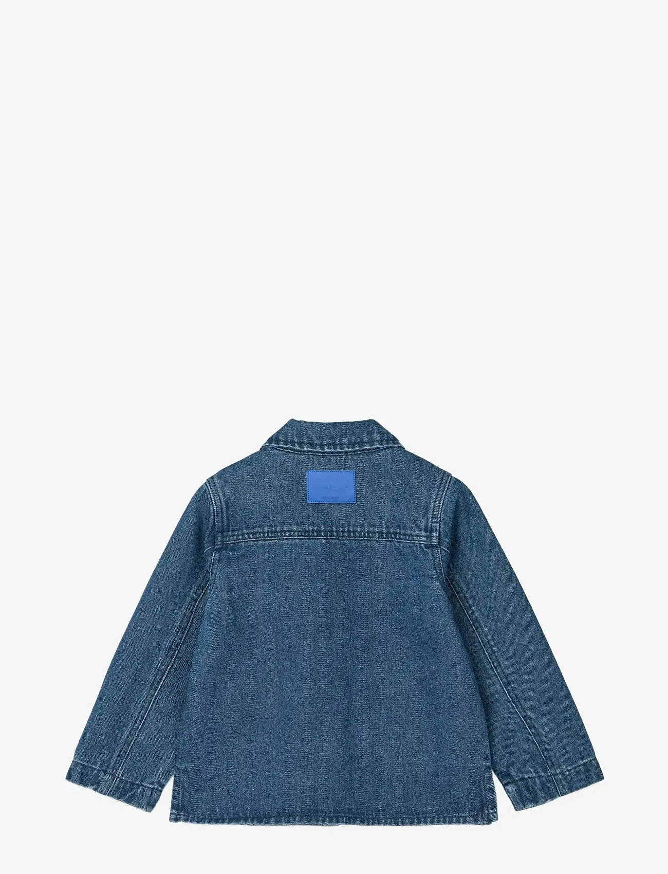 Liewood - Kinsley Placement Denim Overshirt - jeansjacken - medium blue denim - 1