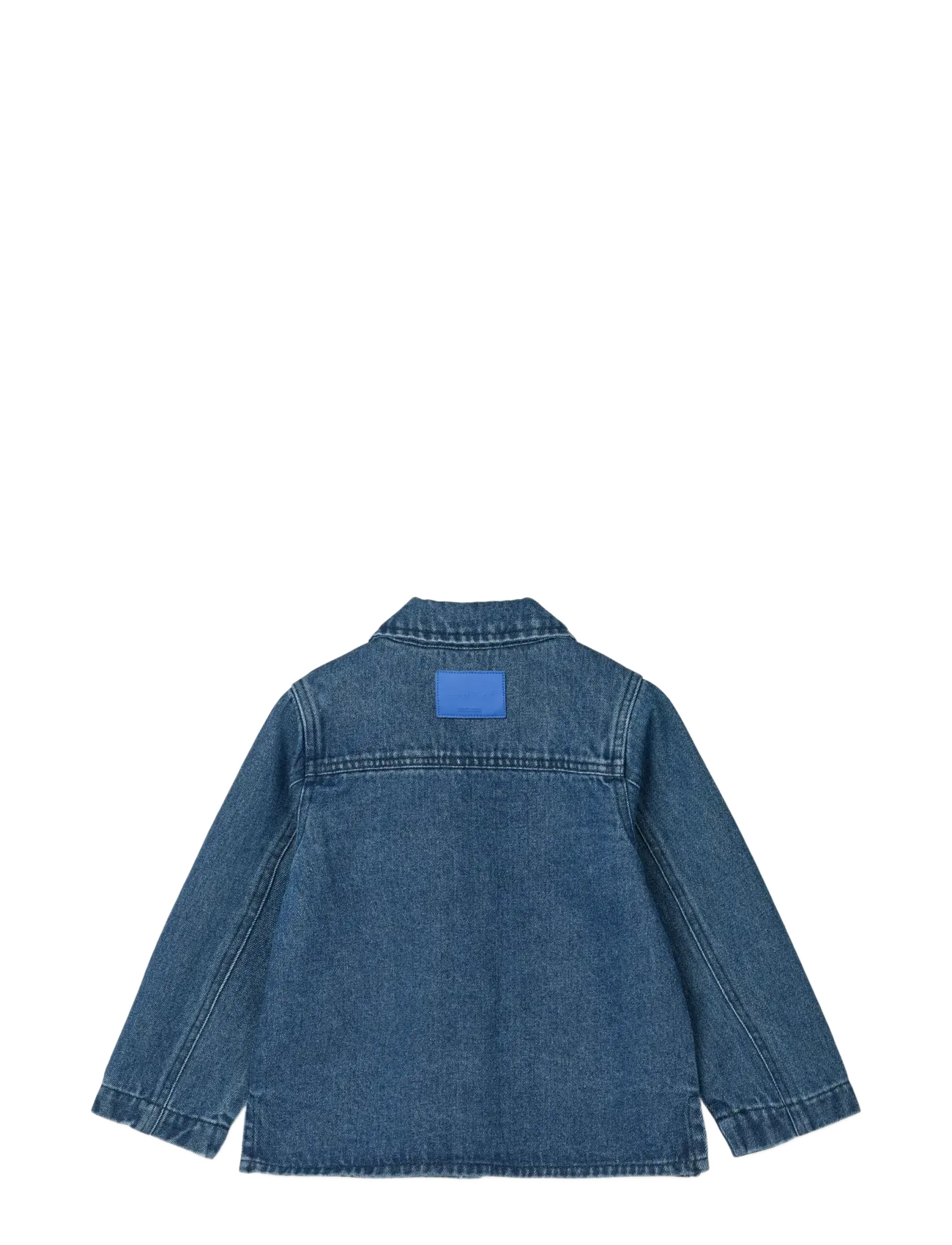 Liewood - Kinsley Placement Denim Overshirt - jeansjackor - medium blue denim - 1