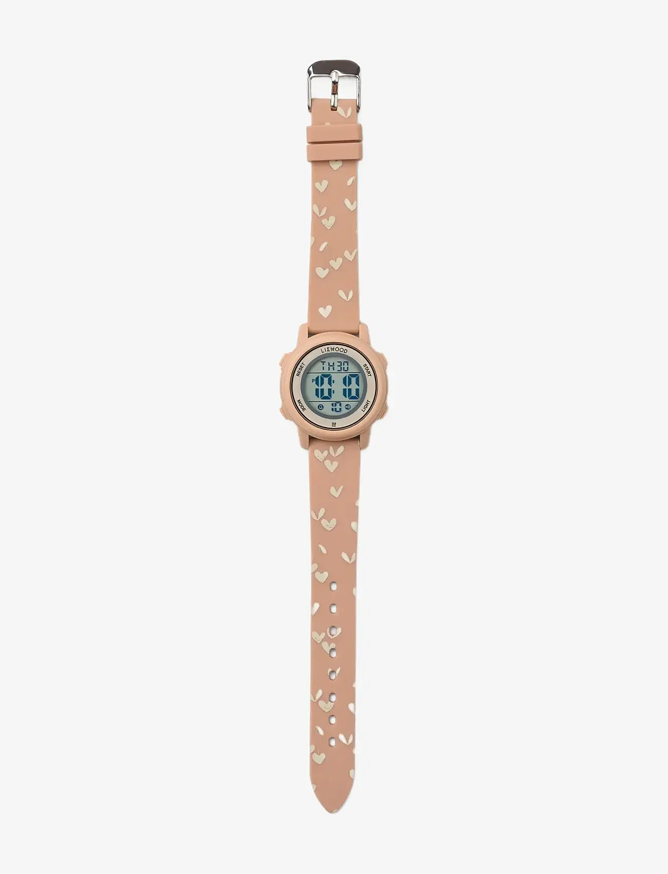 Liewood - Sussi Wrist Watch - digital watches - sweethearts / pale tuscany - 0