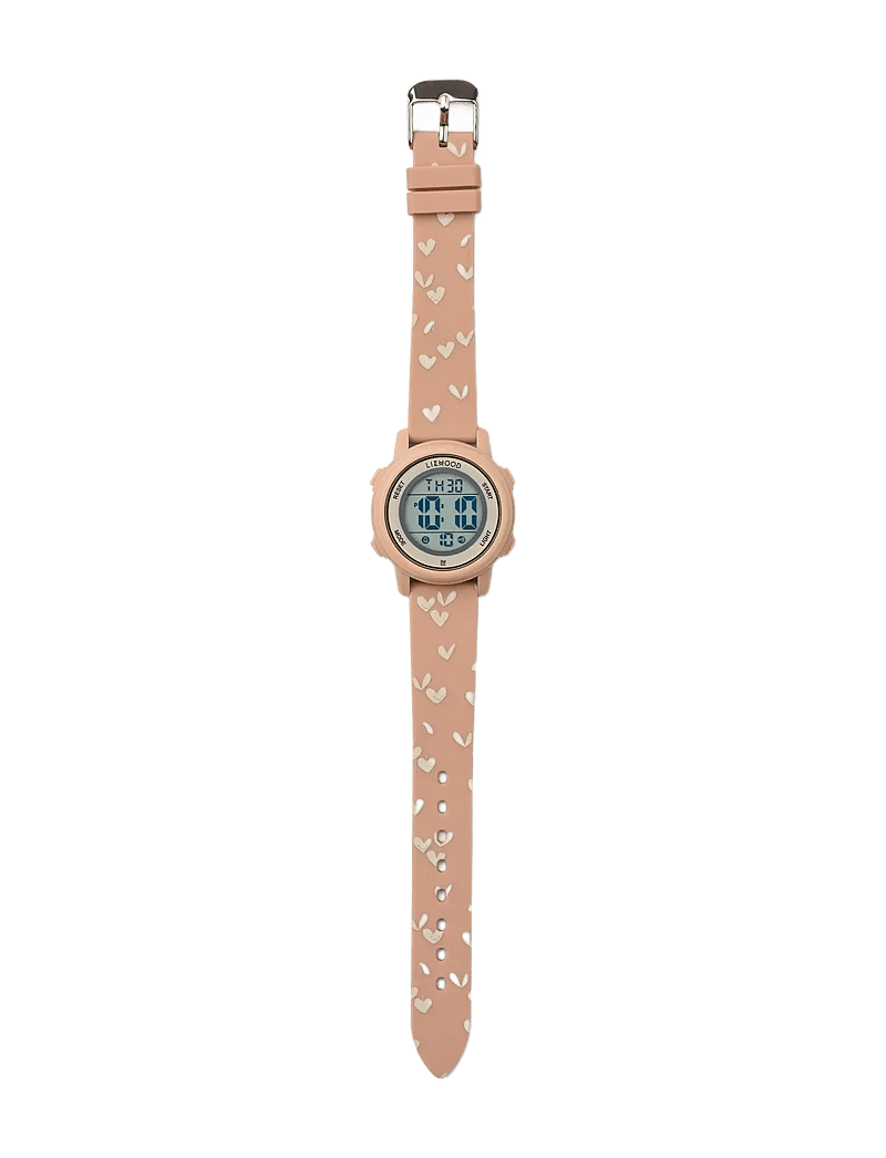 Liewood - Sussi Wrist Watch - digital watches - sweethearts / pale tuscany - 0