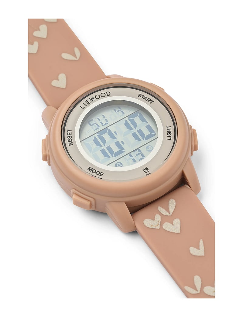 Liewood - Sussi Wrist Watch - digital watches - sweethearts / pale tuscany - 1