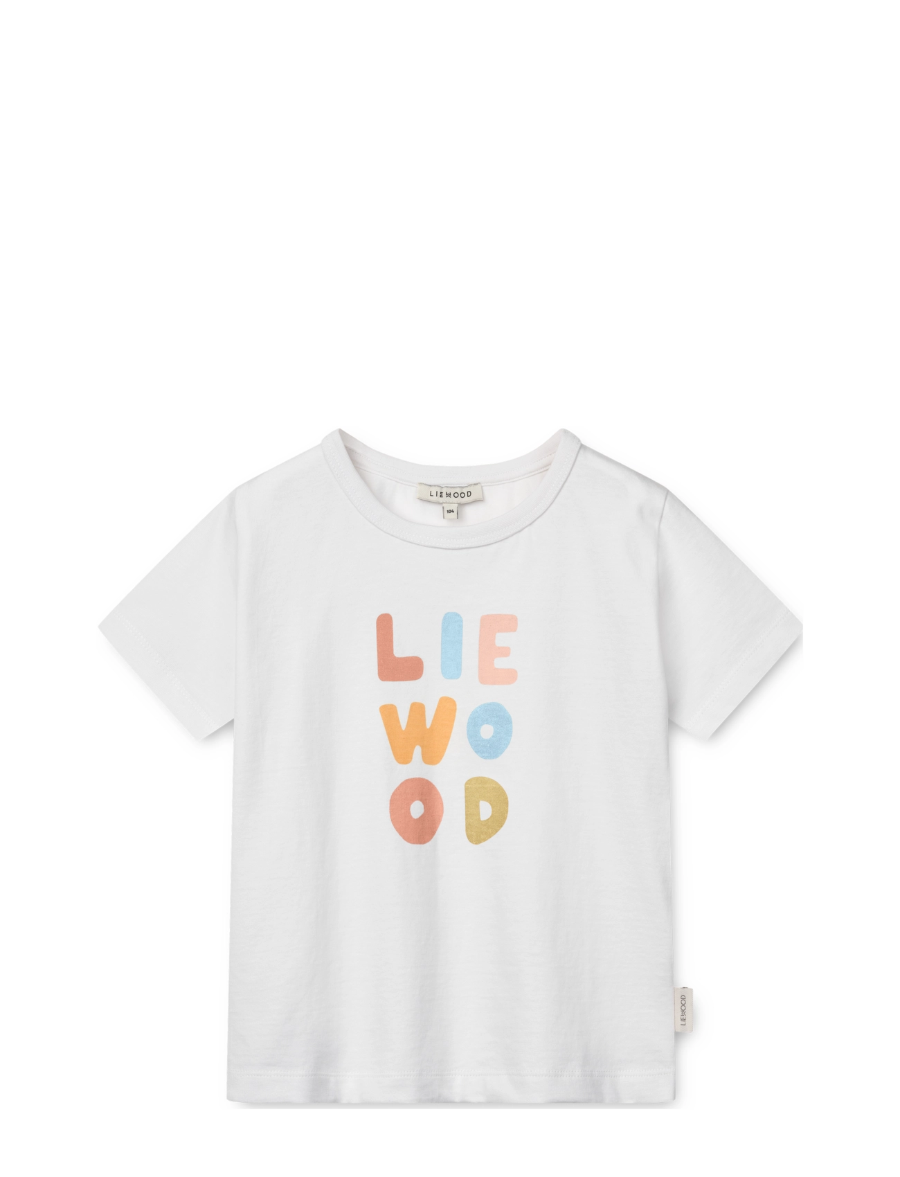 LIEWOOD Apia Placement Shortsleeve T-Shirt Weiß - 92 - Kinder