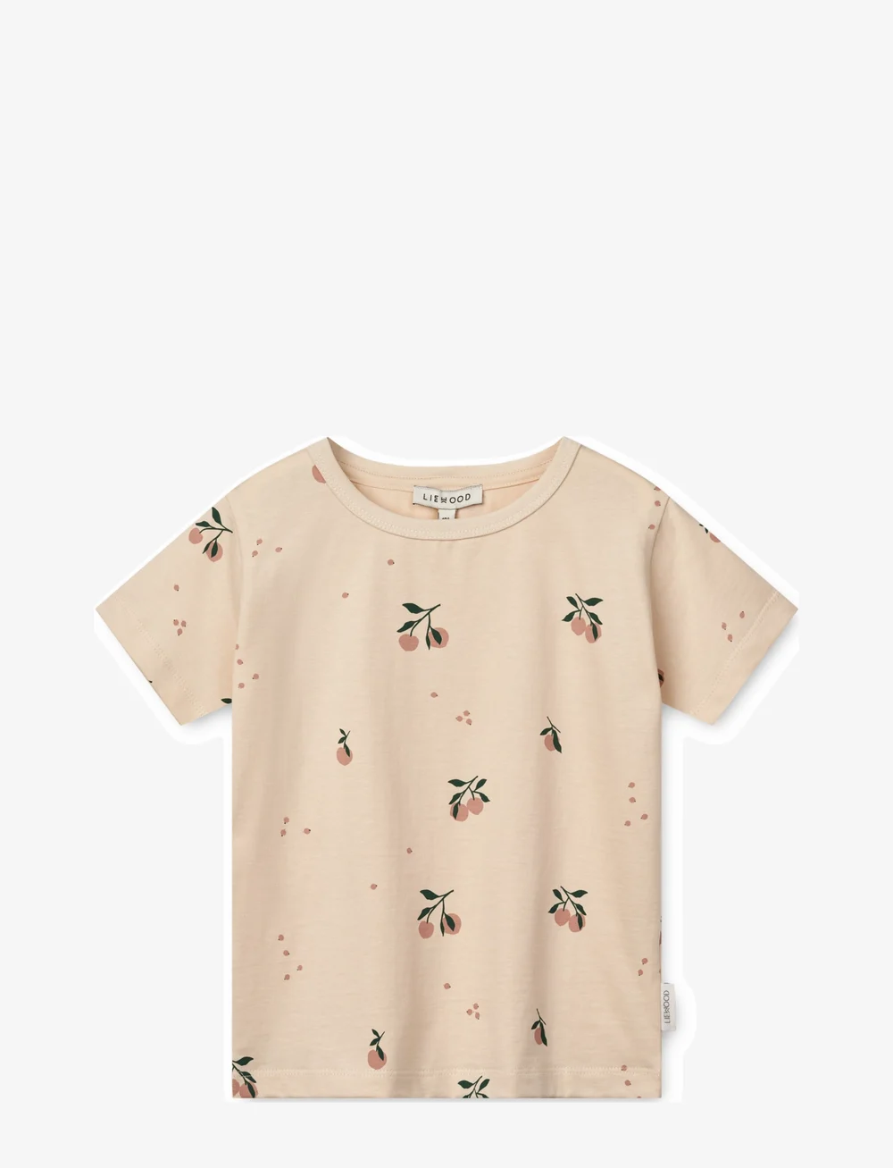 Liewood - Apia Printed Shortsleeve T-shirt - kurzärmelige - peach / sea shell - 0