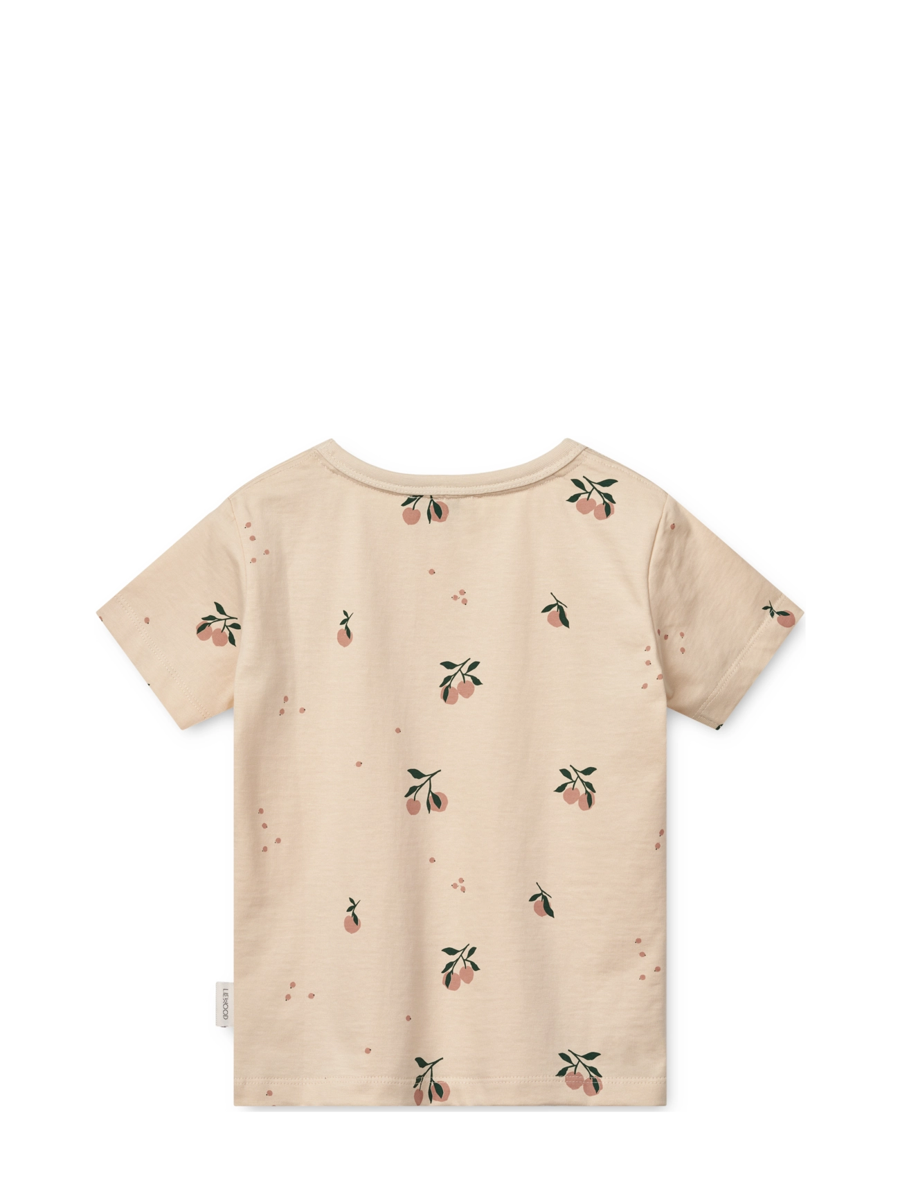 Liewood - Apia Printed Shortsleeve T-shirt - peach / sea shell - 1