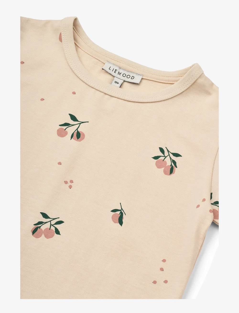 Liewood - Apia Printed Shortsleeve T-shirt - kurzärmelige - peach / sea shell - 2