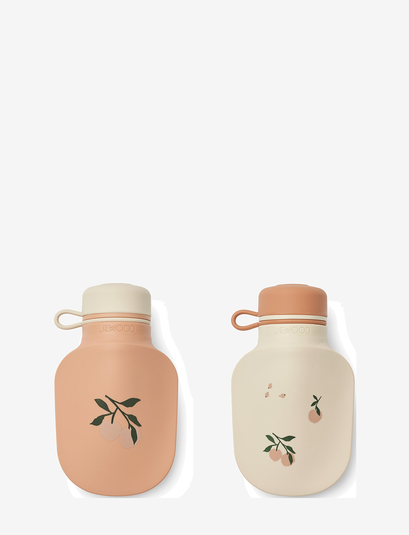 Liewood - Lizzie Smoothie Bottle 2-Pack - peach / sea shell - 0