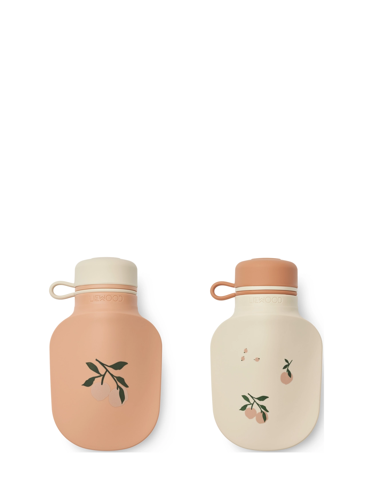 Liewood Lizzie Smoothie Bottle 2-Pack - 4 for 3 - PEACH / SEA SHELL / pink/rose