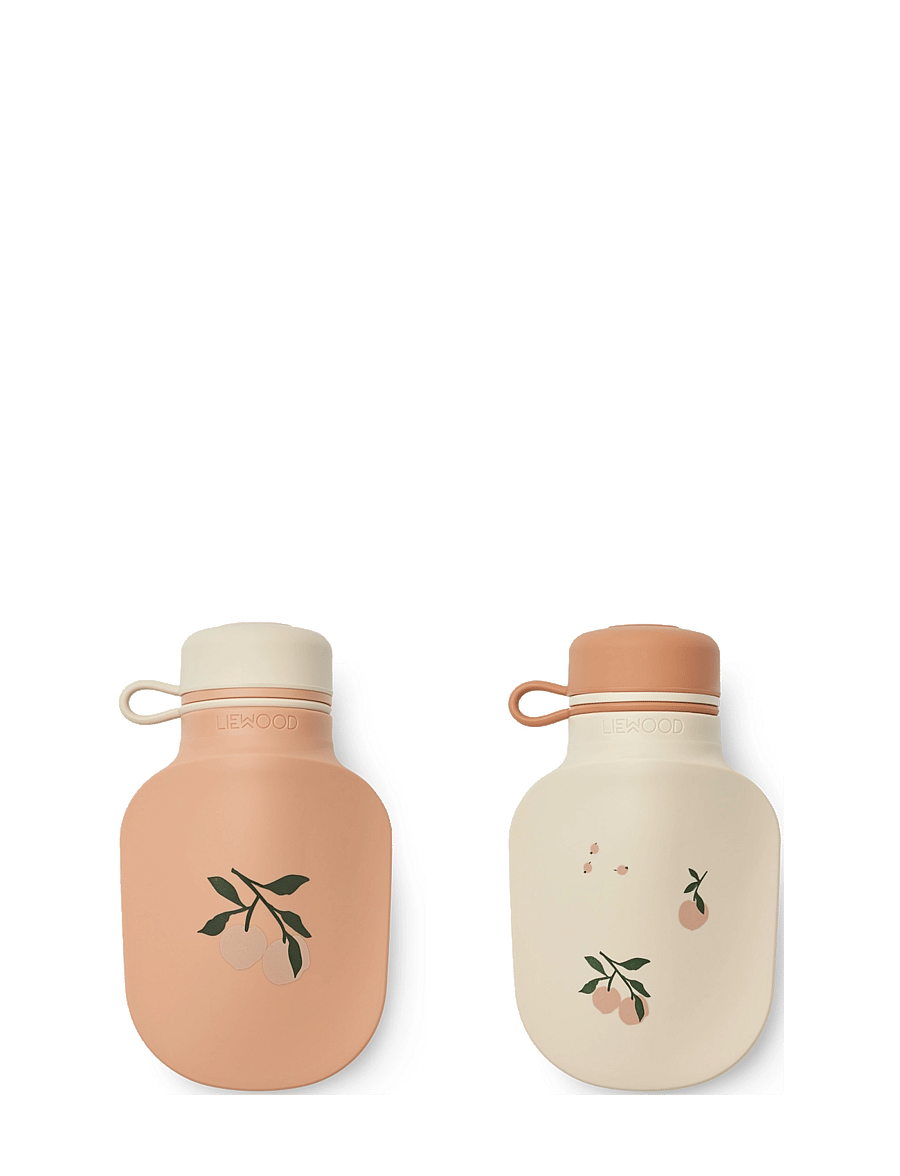 Liewood - Lizzie Smoothie Bottle 2-Pack - baby bottles - peach / sea shell - 1