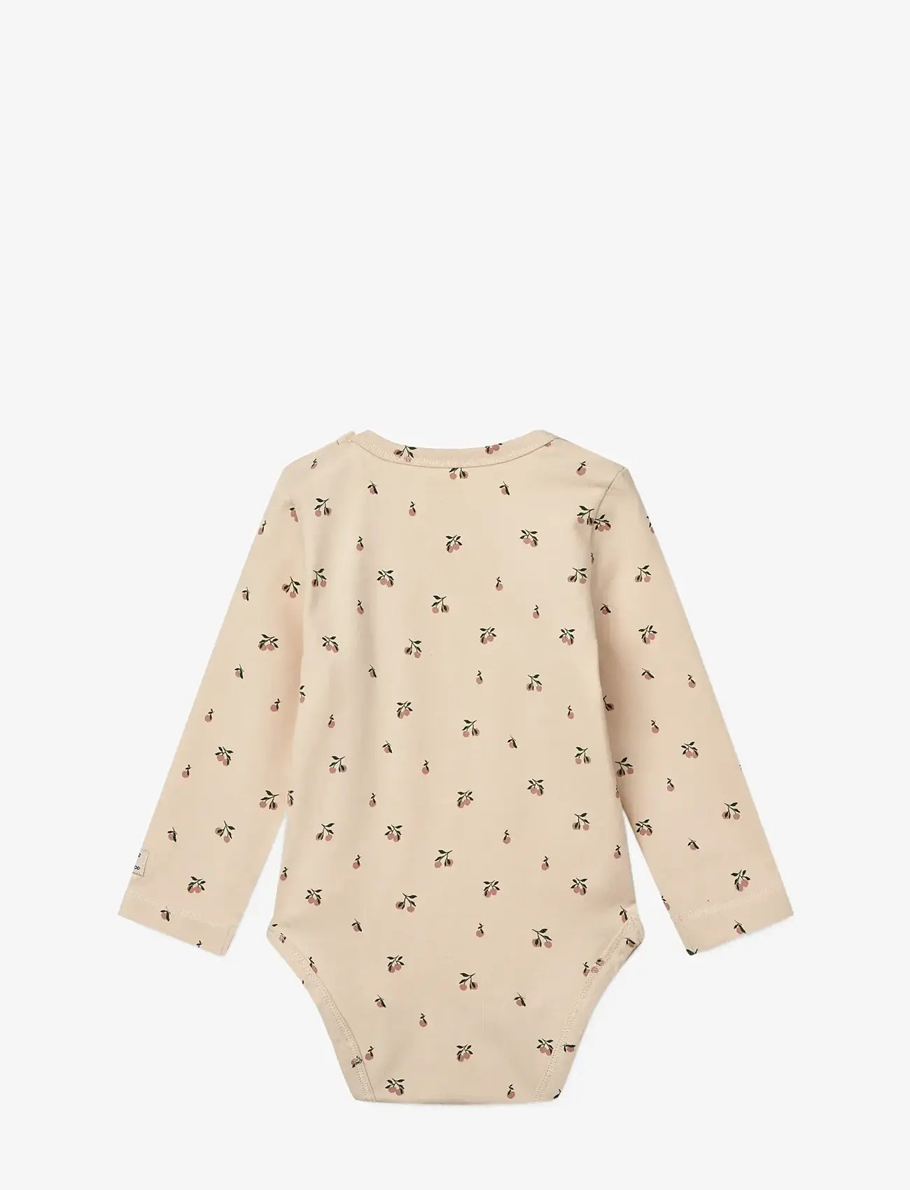 Liewood - Yanni Baby LS Bodystocking - långärmade bodysuits - peach mini / sea shell - 1