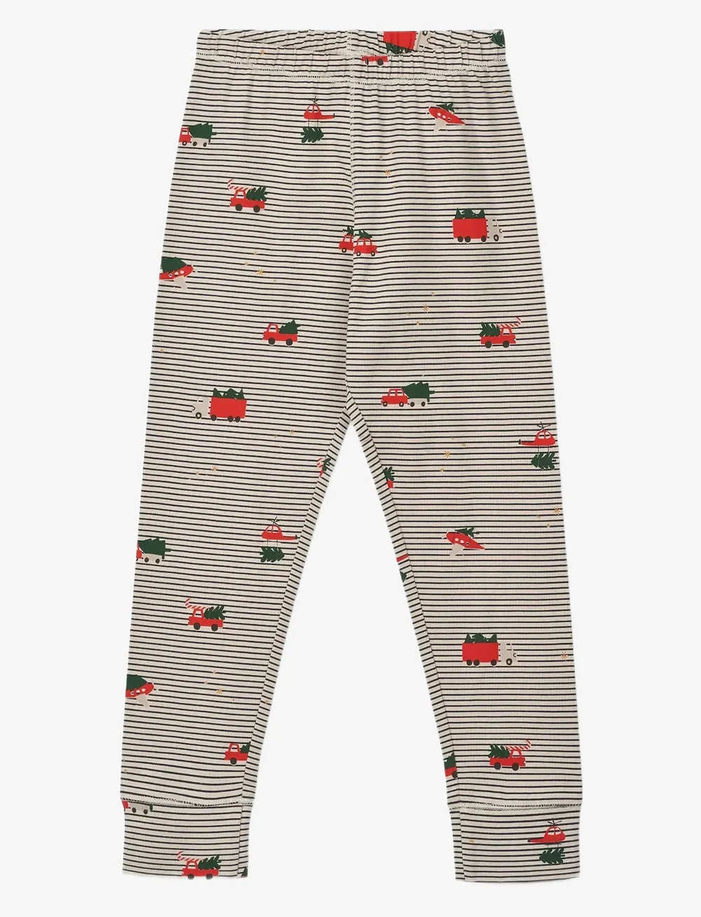 Liewood - Wilhelm printed pyjamas set - sets - holiday vehicle / stripe navy - 2