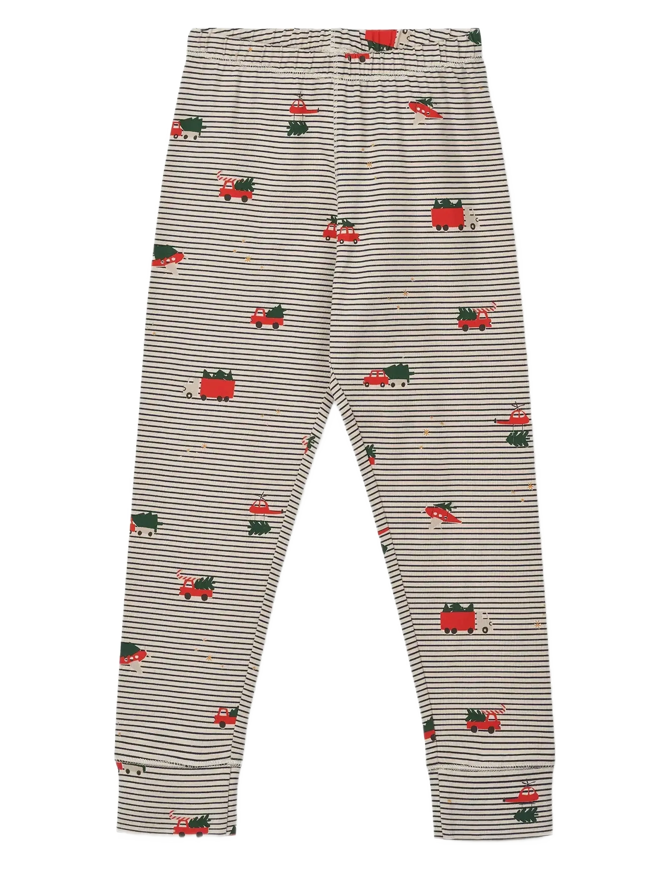 Liewood - Wilhelm Printed Pyjamas Set - pyjamasset - holiday vehicle / stripe navy - 2