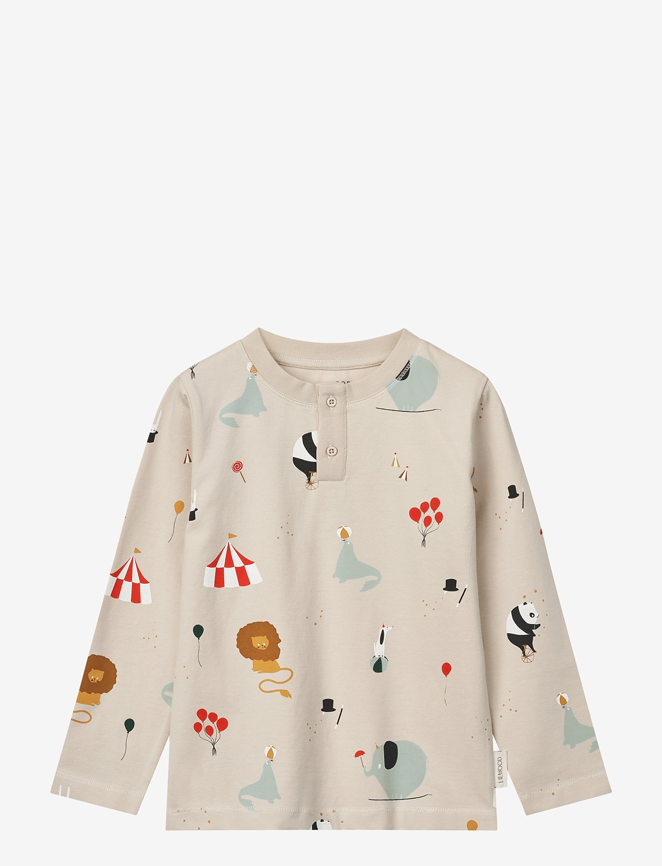 Liewood - Wilhelm Printed Pyjamas Set - komplektid - circus / sandy - 1