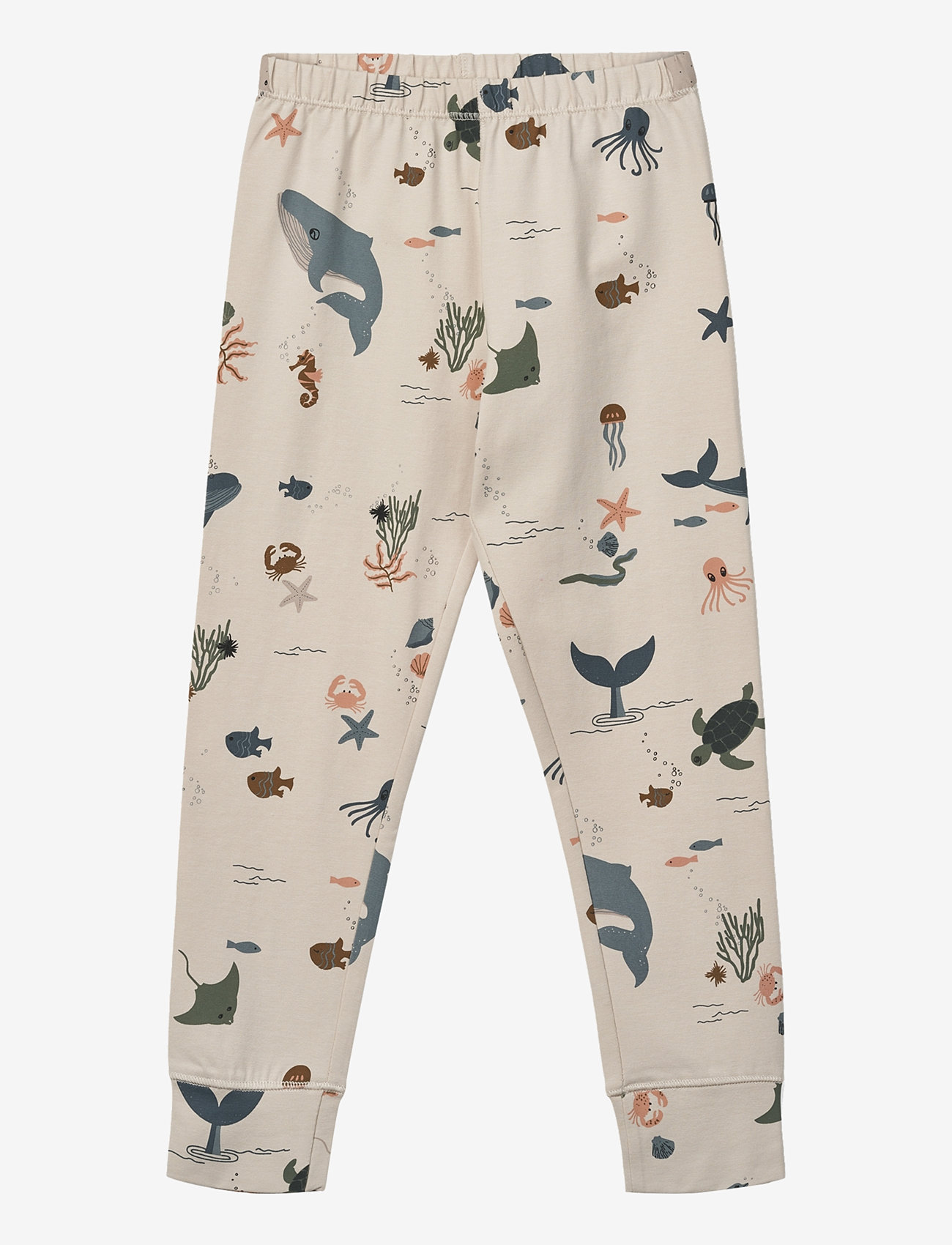 Liewood - Wilhelm printed pyjamas set - komplektid - sea creature / sandy - 2