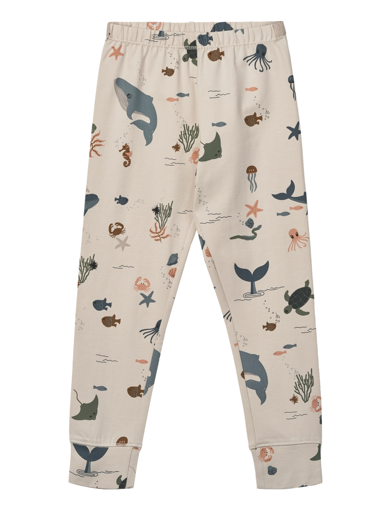 Liewood - Wilhelm Printed Pyjamas Set - pyjamassæt - sea creature / sandy - 2