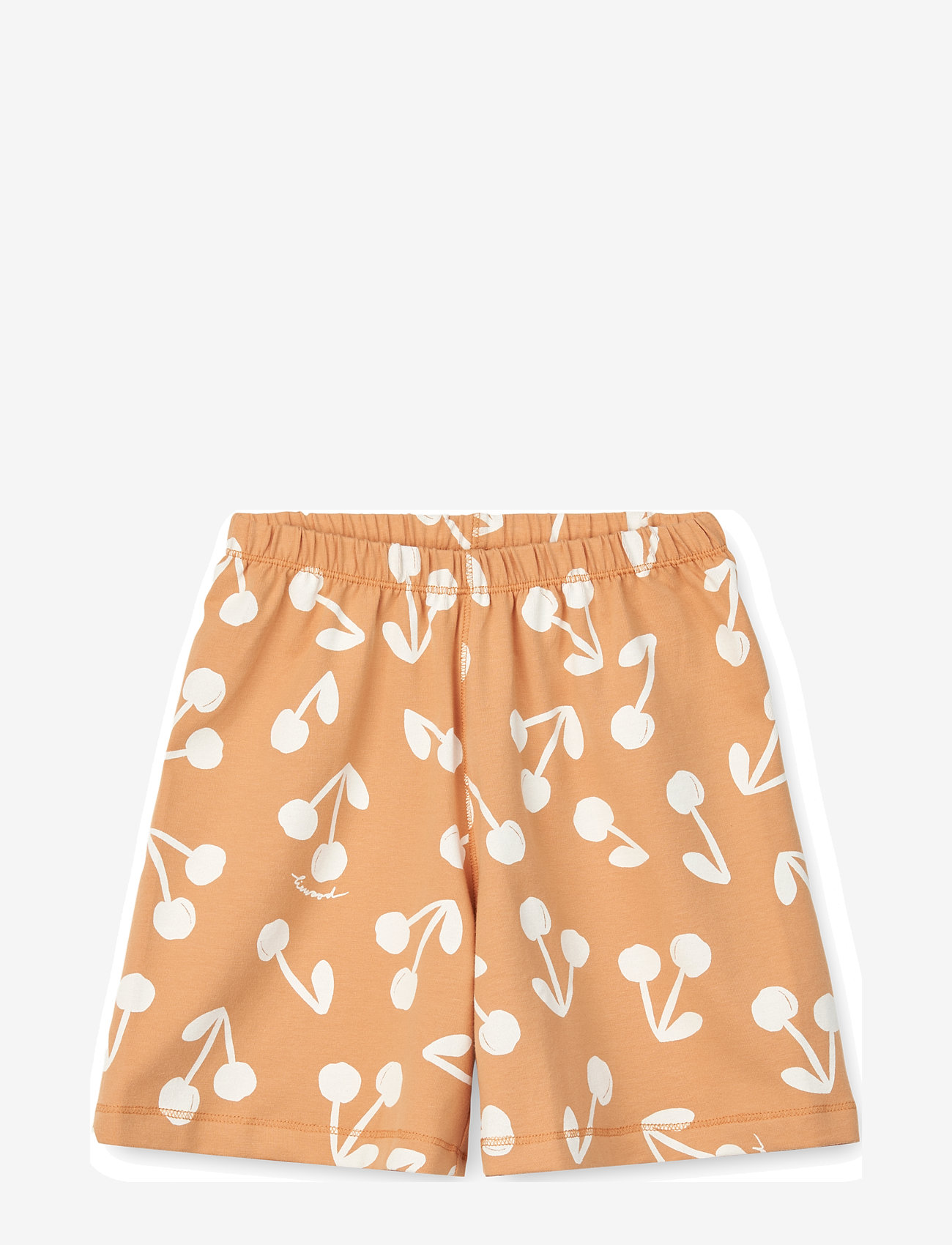 Liewood - Ilford Printed Set - sæt med kortærmet t-shirt - cherry blossom / light apricot - 2