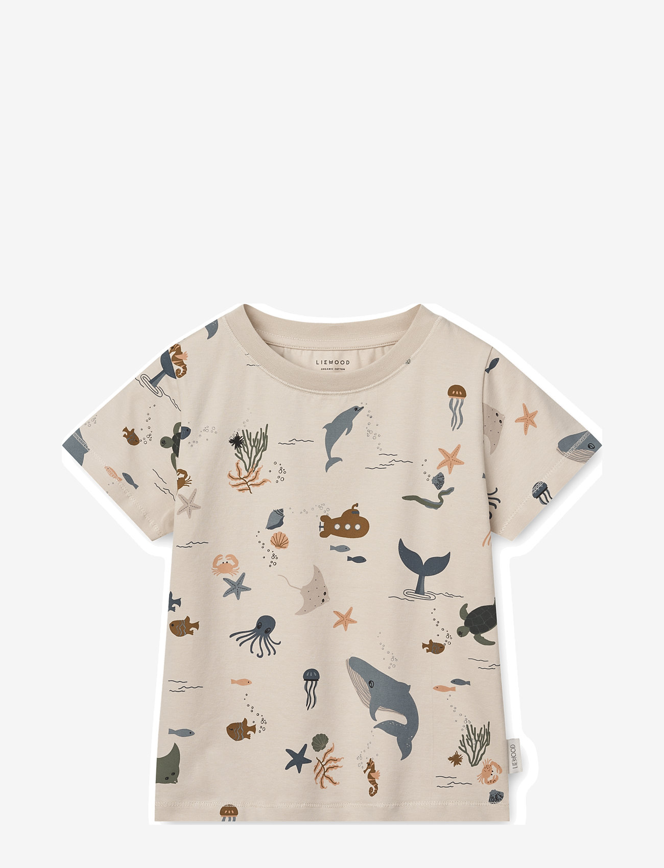 Liewood - Ilford Printed Set - julegaver til børnene - sea creature / sandy - 1