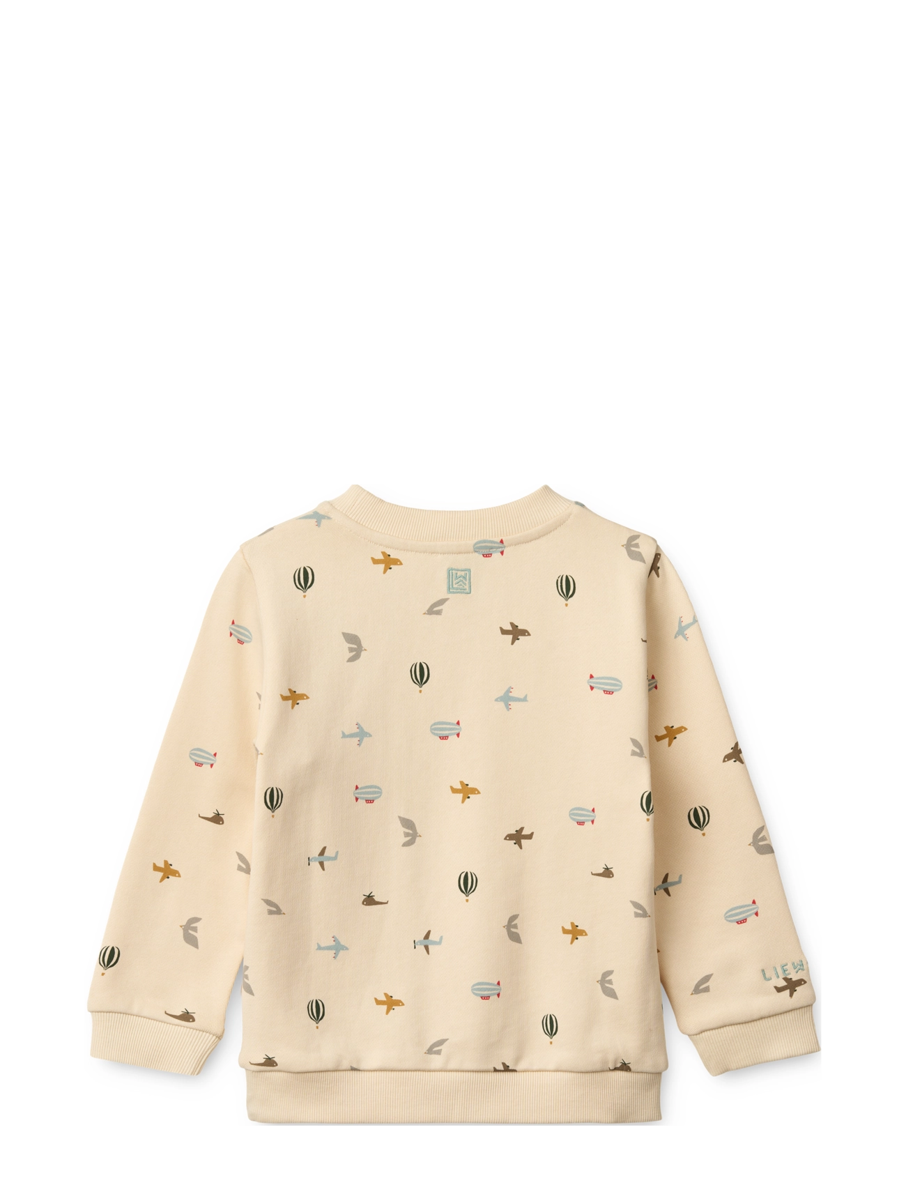 Liewood - Thora Printed Sweatshirt - sweatshirts & hættetrøjer - aviator / ecru - 1