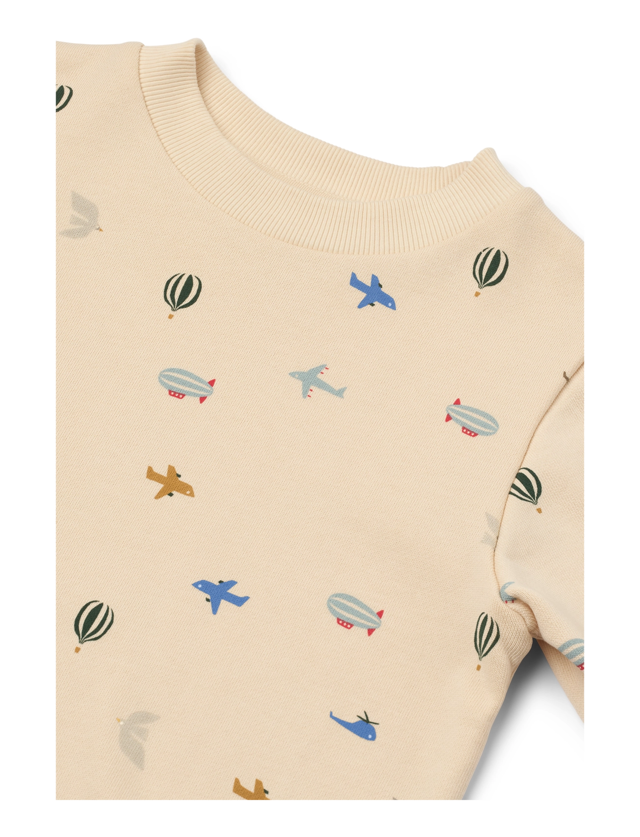 Liewood - Thora Printed Sweatshirt - sweatshirts & hættetrøjer - aviator / ecru - 2