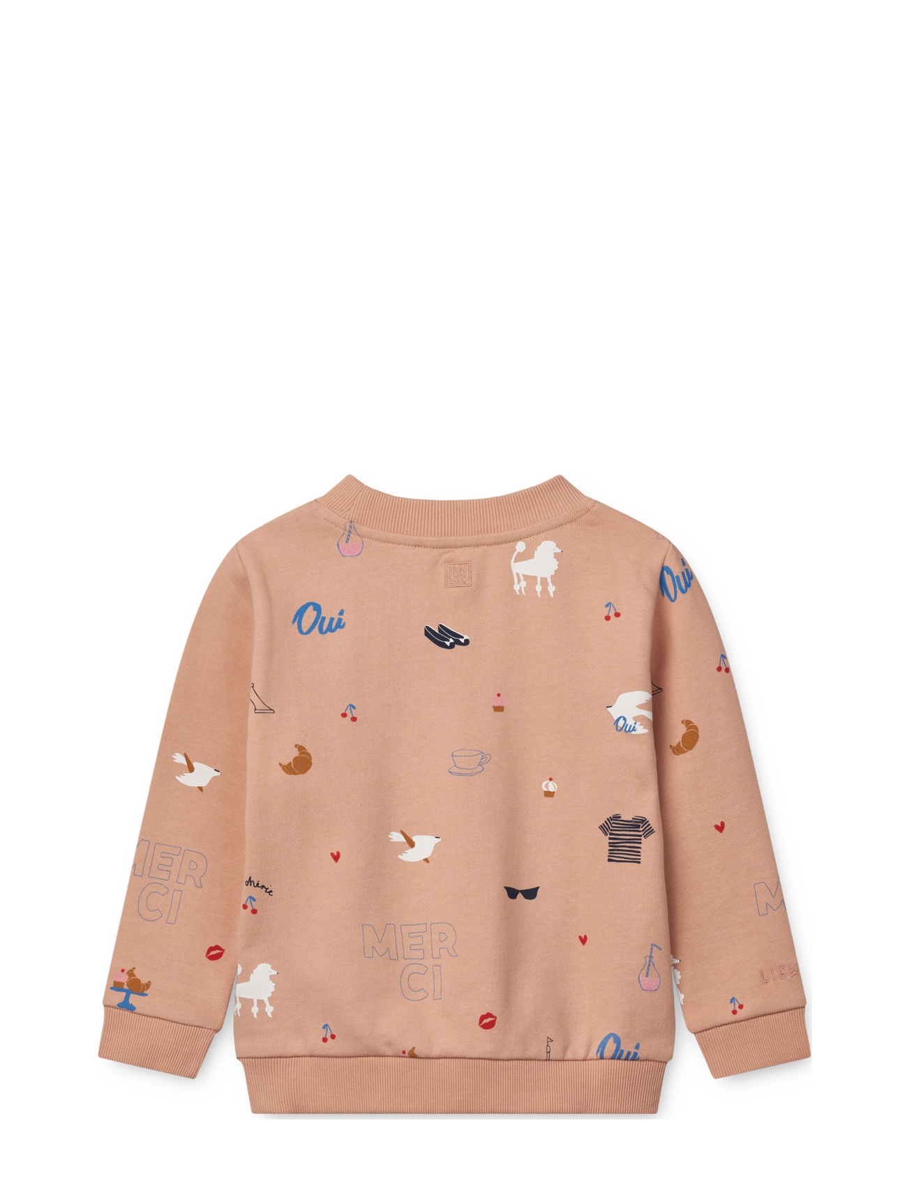 Liewood - Thora Printed Sweatshirt - sweatshirts & hættetrøjer - paris / pale tuscany - 1