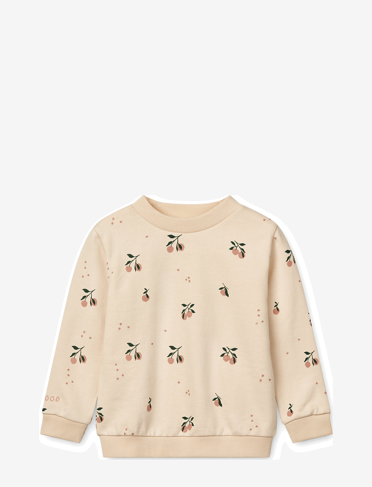 Liewood - Thora Printed Sweatshirt - sweatshirts - peach / sea shell - 0
