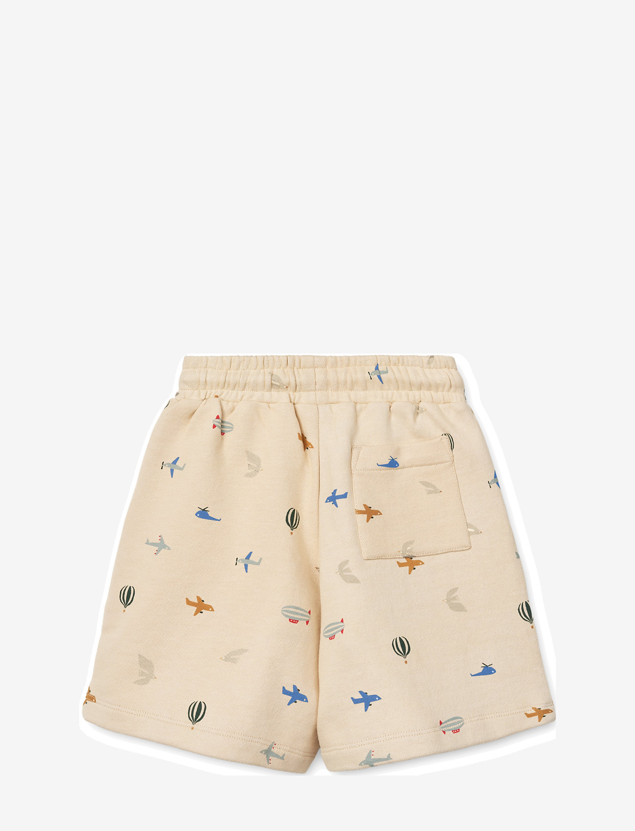 Liewood - Gram Printed Sweatshorts - mjukisshorts - aviator / ecru - 1