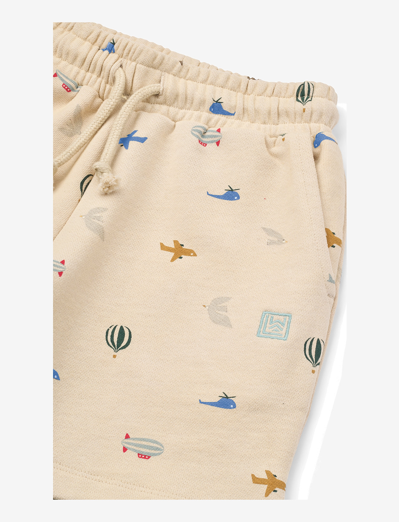 Liewood - Gram Printed Sweatshorts - mjukisshorts - aviator / ecru - 2