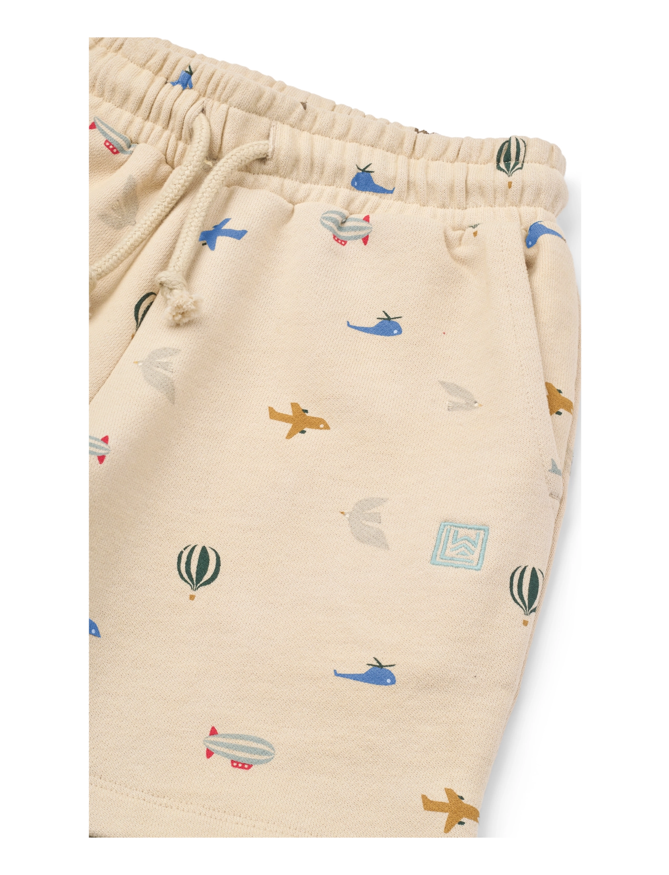 Liewood - Gram Printed Sweatshorts - sweat shorts - aviator / ecru - 2