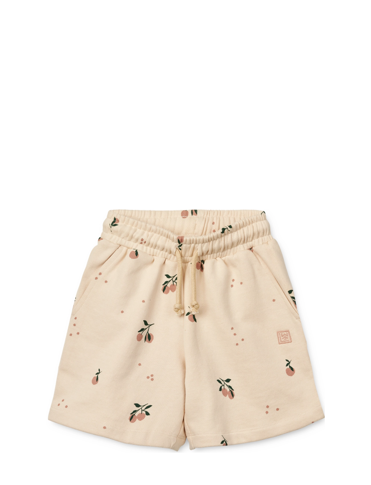 Liewood Gram Printed Sweatshorts - Sweatshorts - PEACH / SEA SHELL / beige