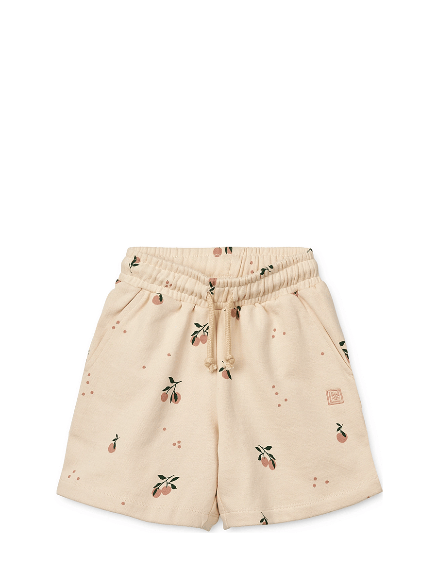 Liewood - Gram Printed Sweatshorts - lühikesed dressipüksid - peach / sea shell - 0