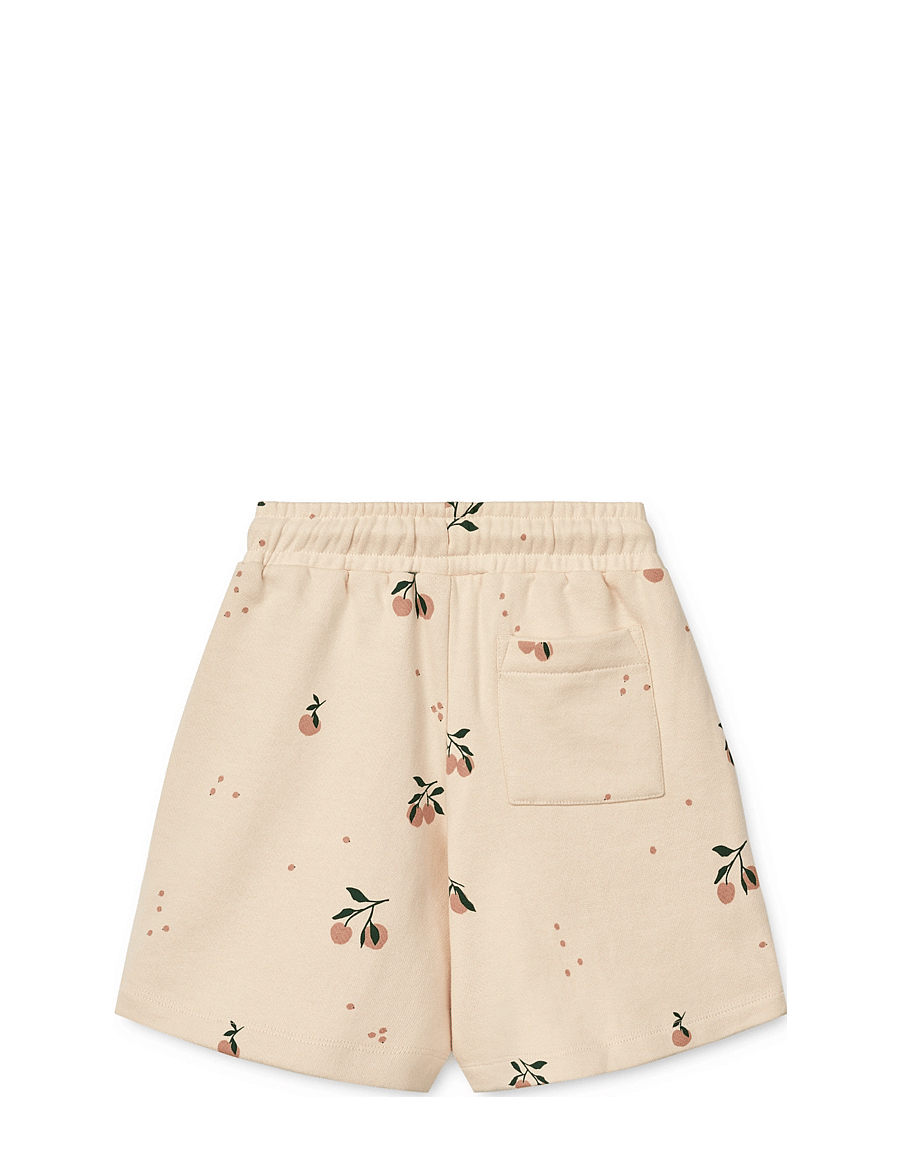 Liewood - Gram Printed Sweatshorts - lühikesed dressipüksid - peach / sea shell - 1