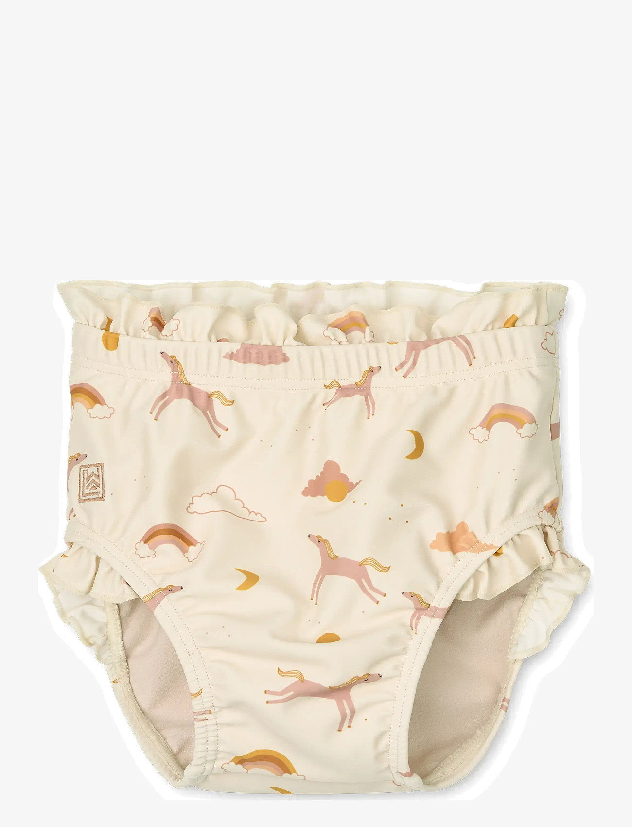 Liewood - Manilla Baby Swim Pants - badblöjor - dream / ecru - 0