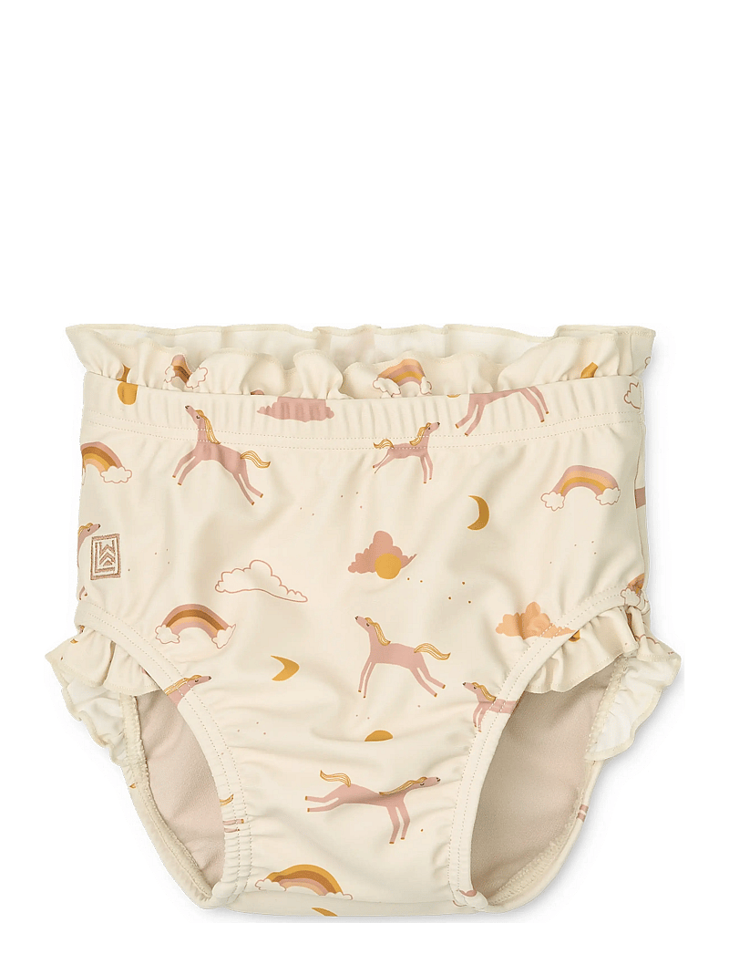 Liewood - Manilla Baby Swim Pants - badblöjor - dream / ecru - 0