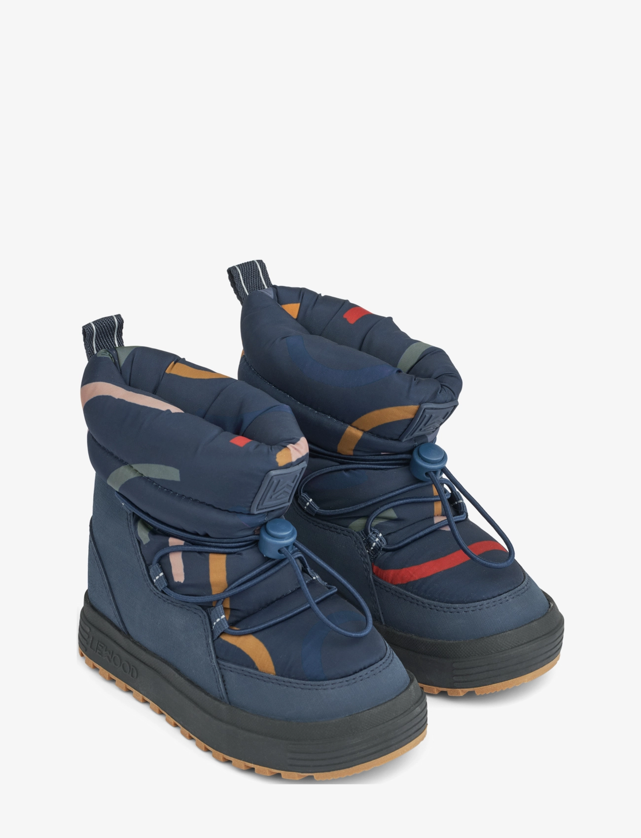 GRAPHIC SWIRLS / CLASSIC NAVY