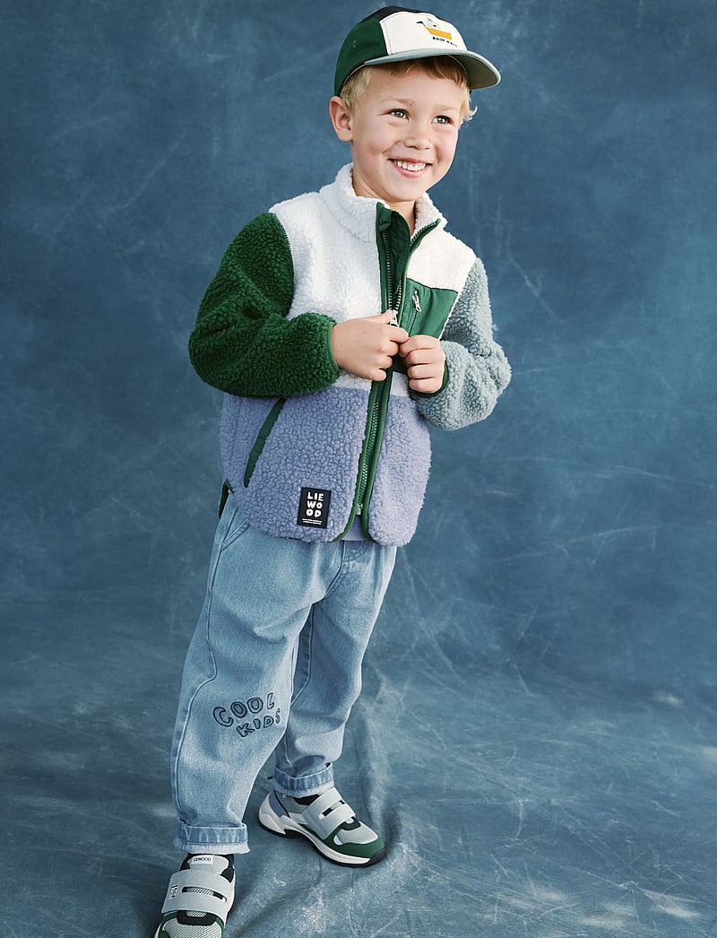 Liewood - Nolan Pile Jacket - fleece jackets - dusty lavender multi mix - 0