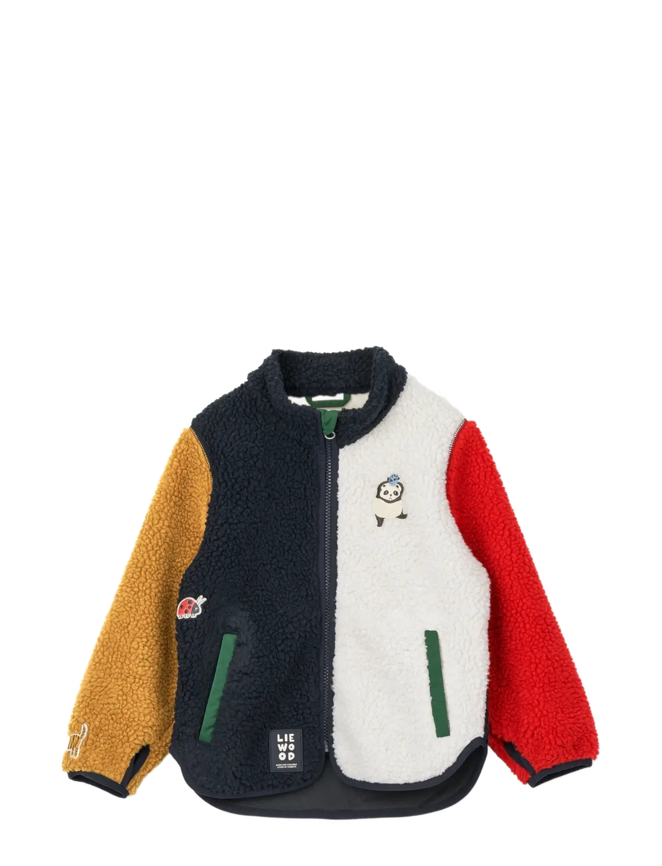 Nolan Pile Jacket - AROUND THE WORLD MULTI MIX