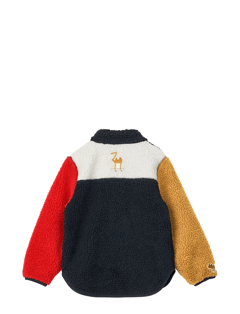 Liewood - Nolan Pile Jacket - fleecejacken - around the world multi mix - 2