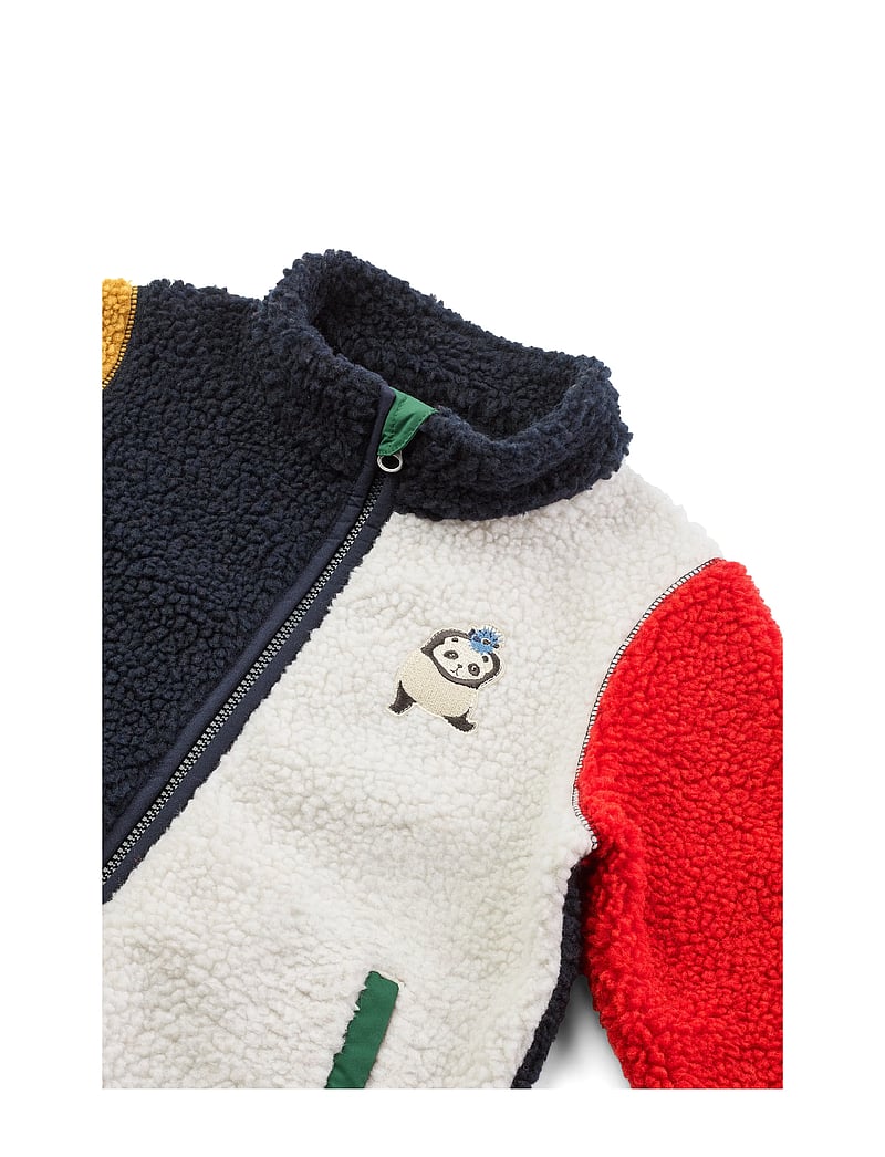 Liewood - Nolan Pile Jacket - fleecejacken - around the world multi mix - 3