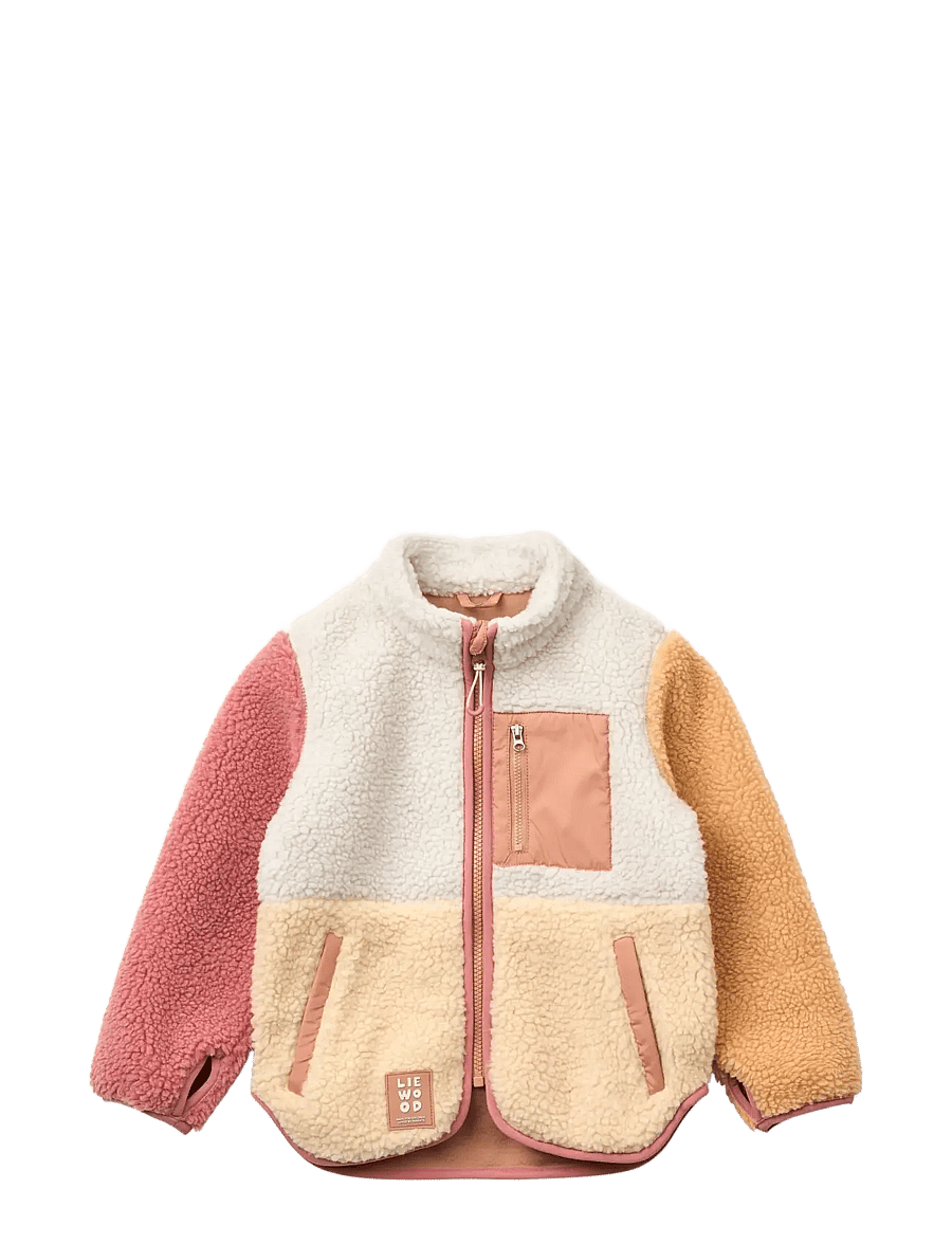 Liewood - Nolan Pile Jacket - fleecejacken - apple blossom multi mix - 0