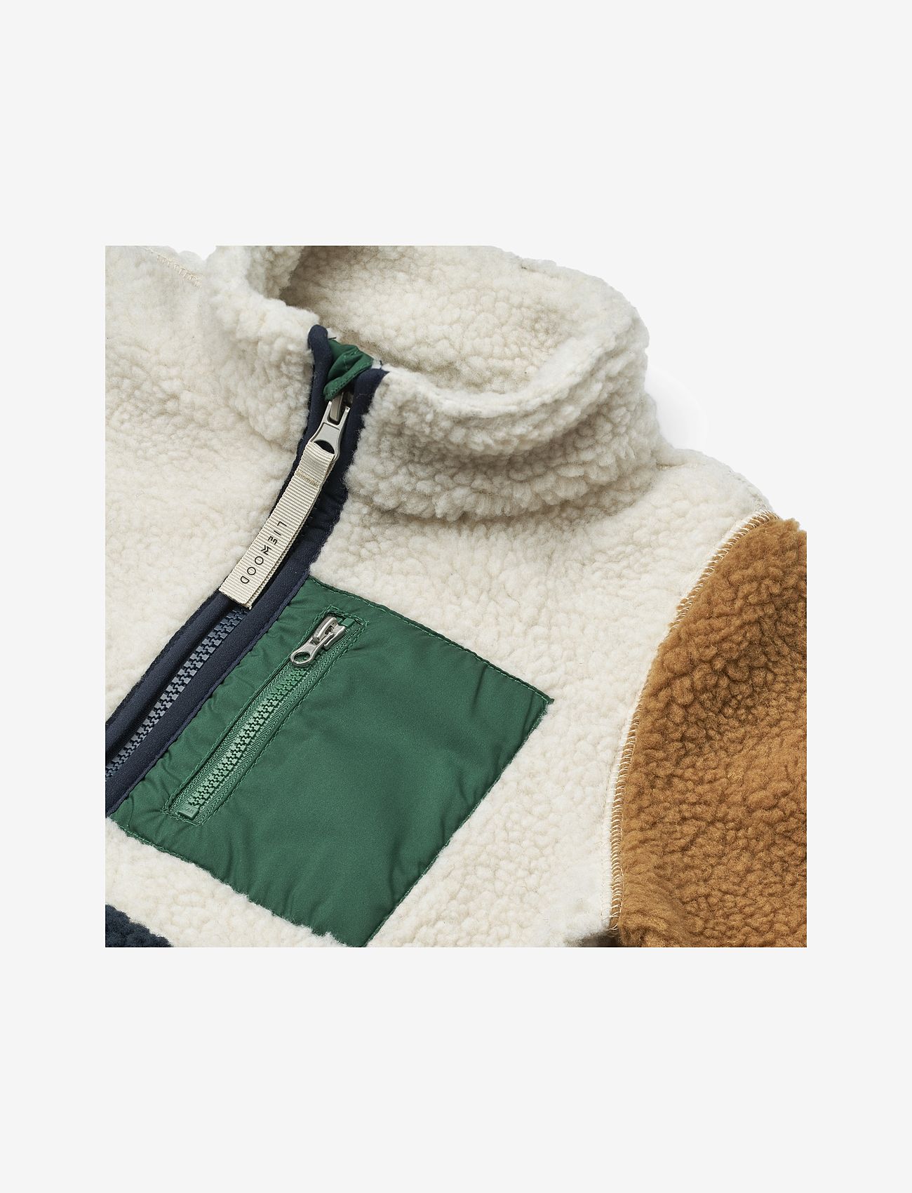 Liewood - Nolan Pile Jacket - fleecejakker - classic navy multi mix - 2