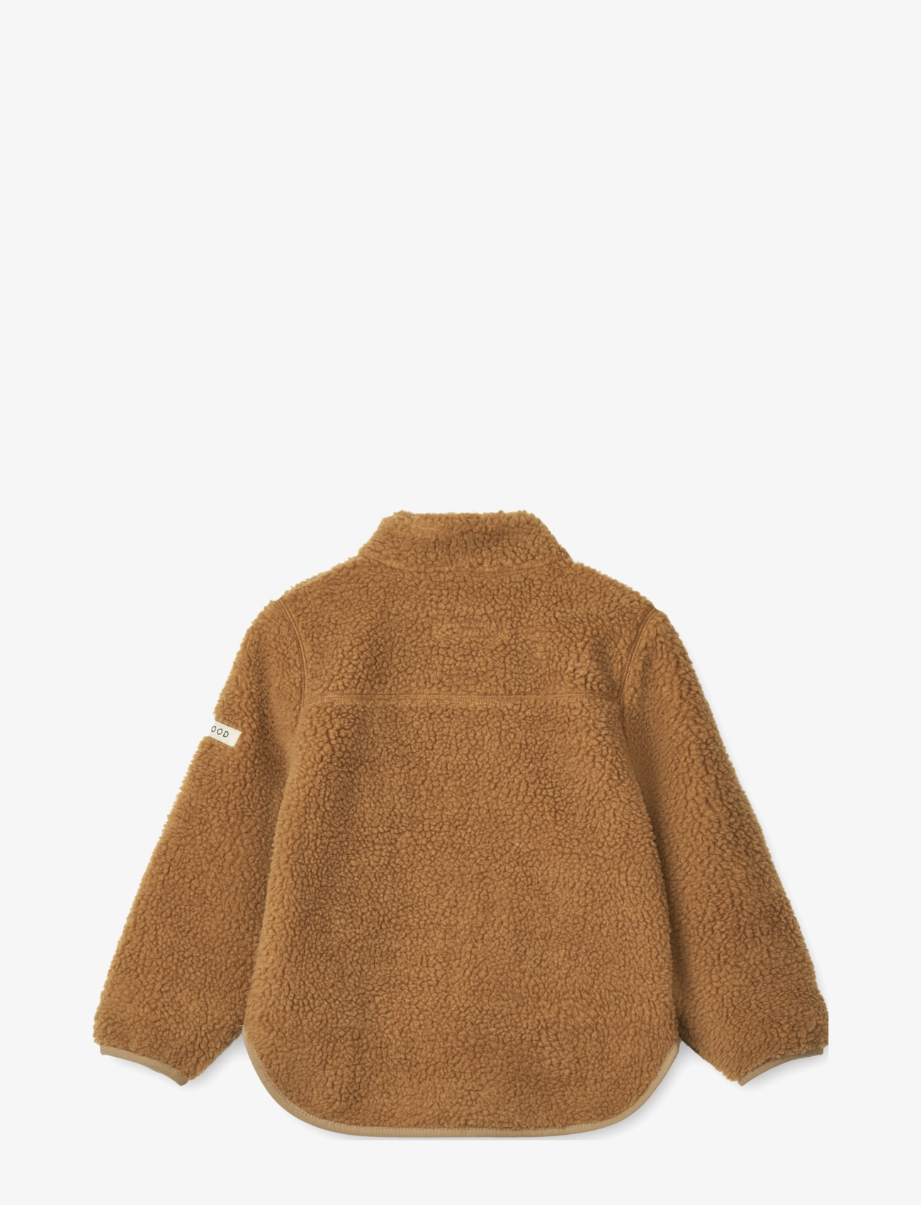 Liewood - Nolan Pile Jacket - fleecejacken - golden caramel oat mix - 1