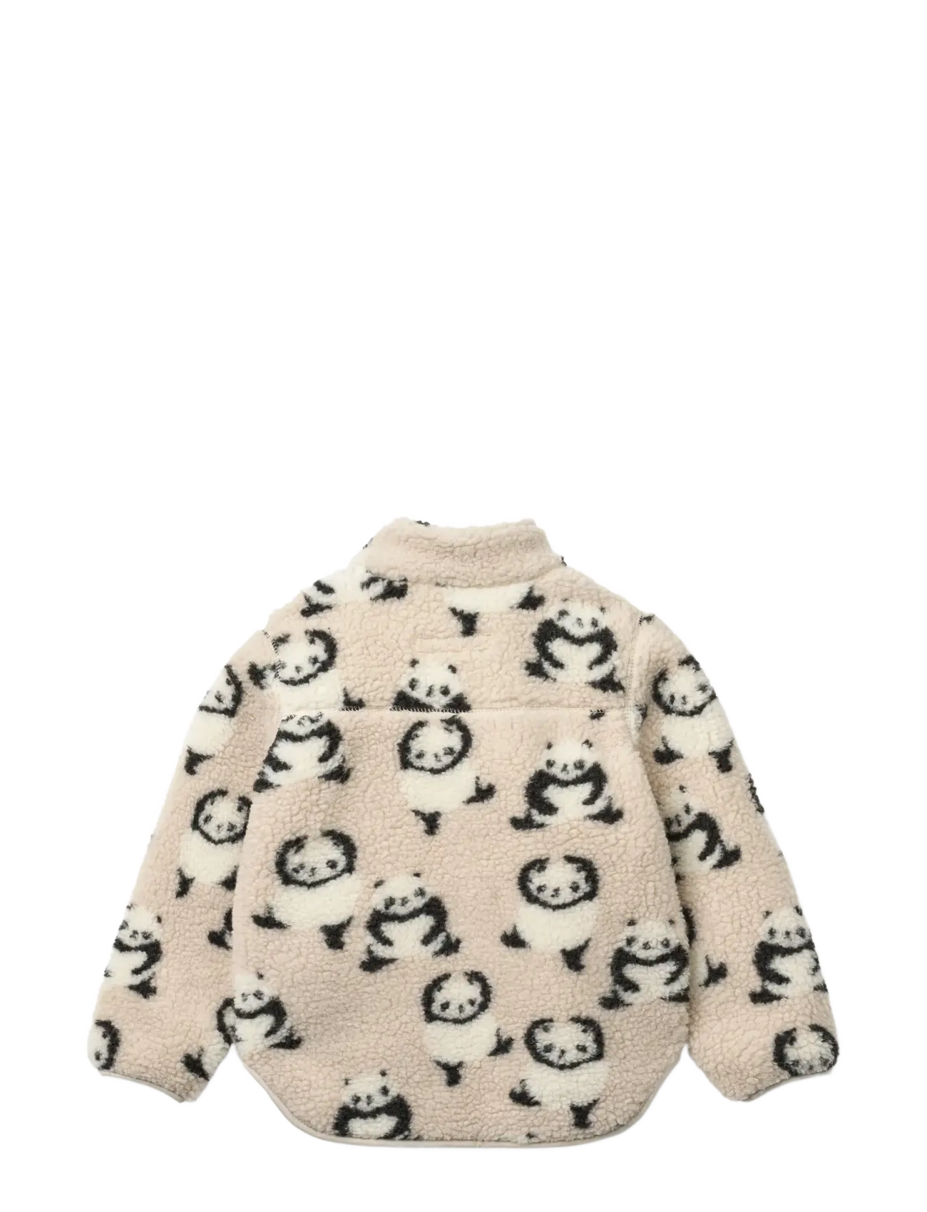Liewood - Nolan Pile Jacket - efterårsjakker - panda / sandy - 2