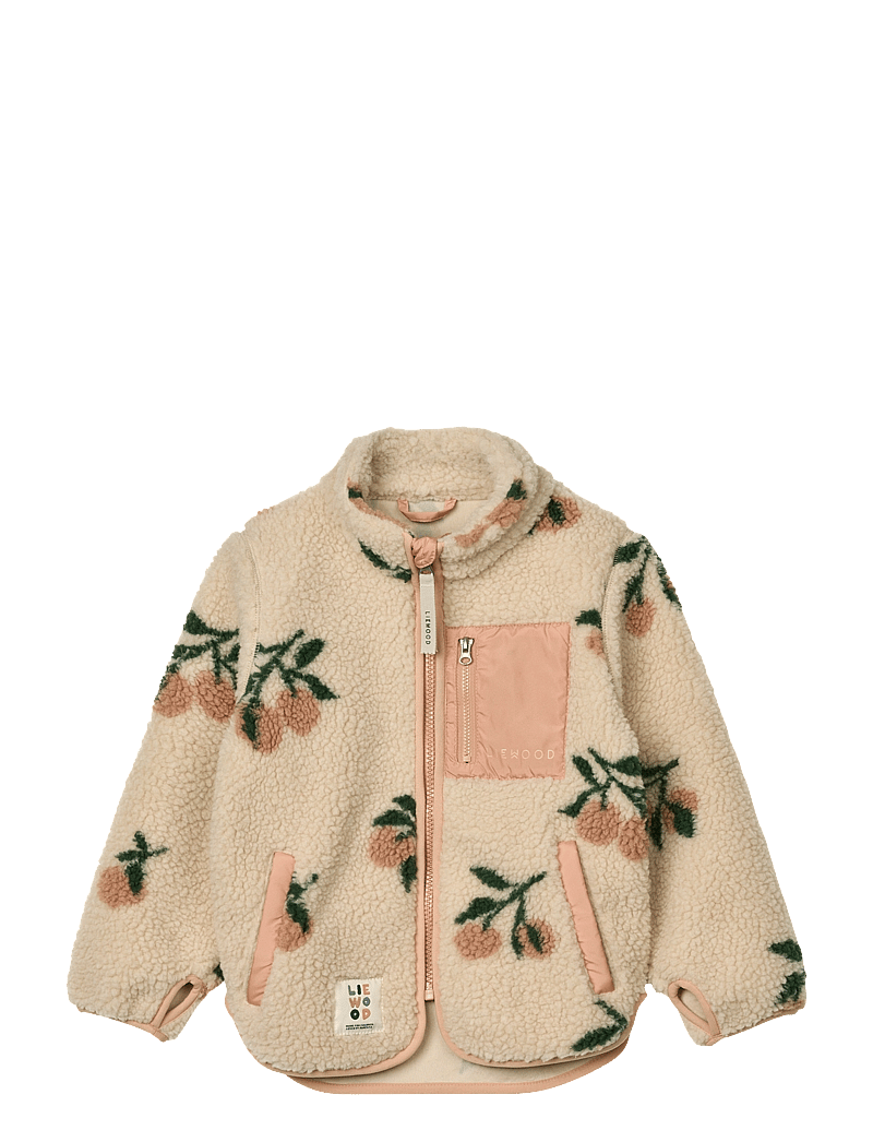 Liewood - Nolan Pile Jacket - fleecejakker - peach / sea shell - 1